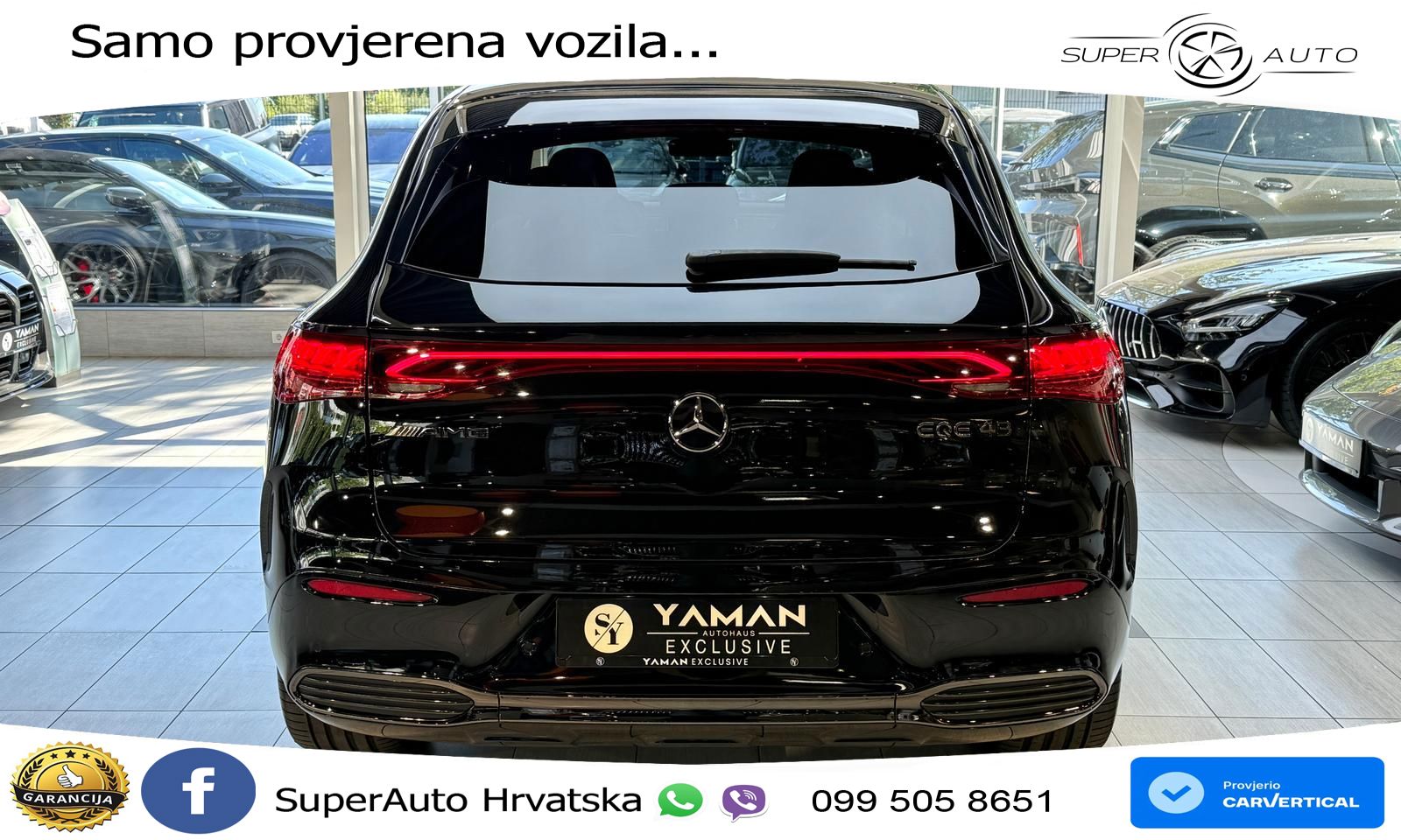 Mercedes EQE SUV AMG 43 100 kWh (476 KS) 4MATIC ACC+HEAD+GR SJED+360+PANO