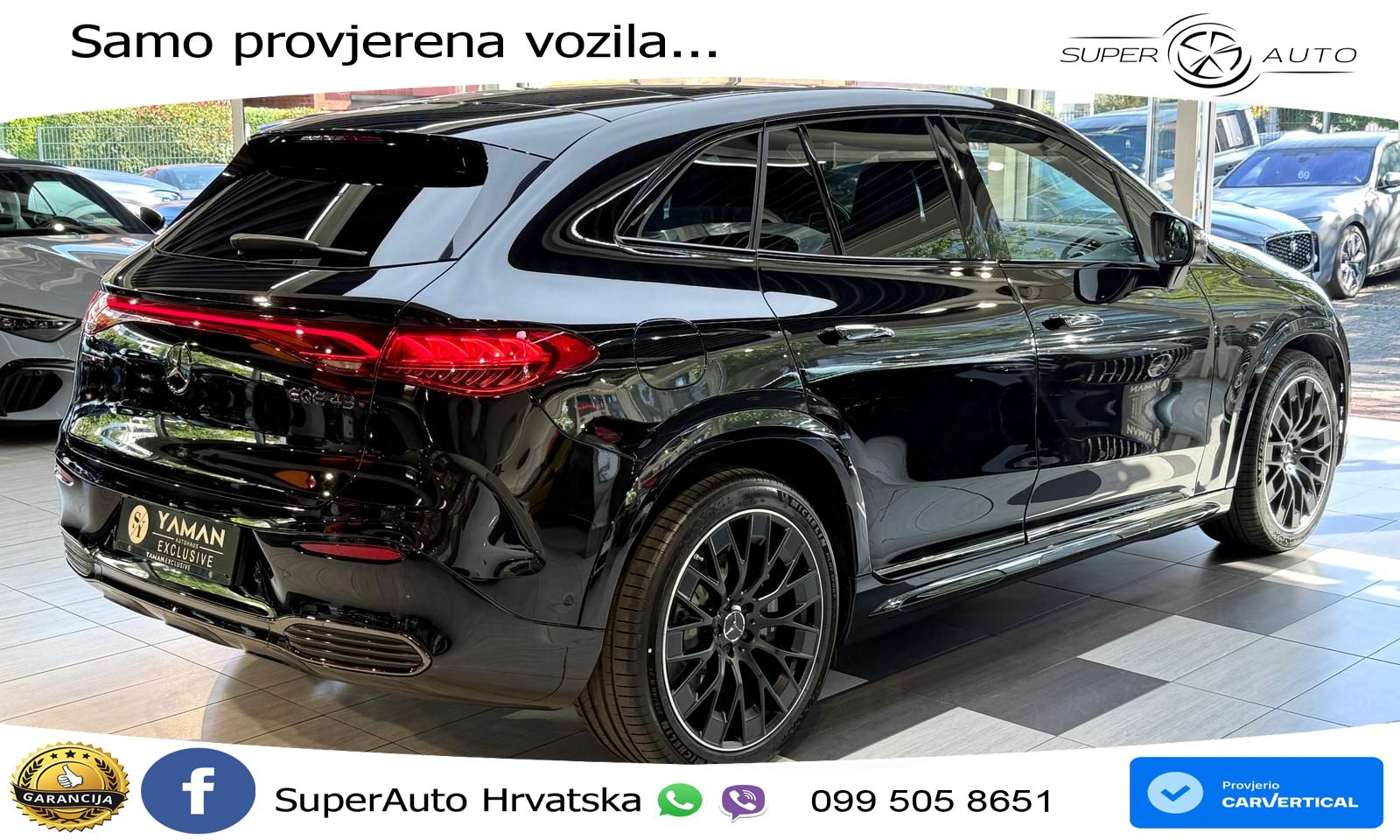 Mercedes EQE SUV AMG 43 100 kWh (476 KS) 4MATIC ACC+HEAD+GR SJED+360+PANO