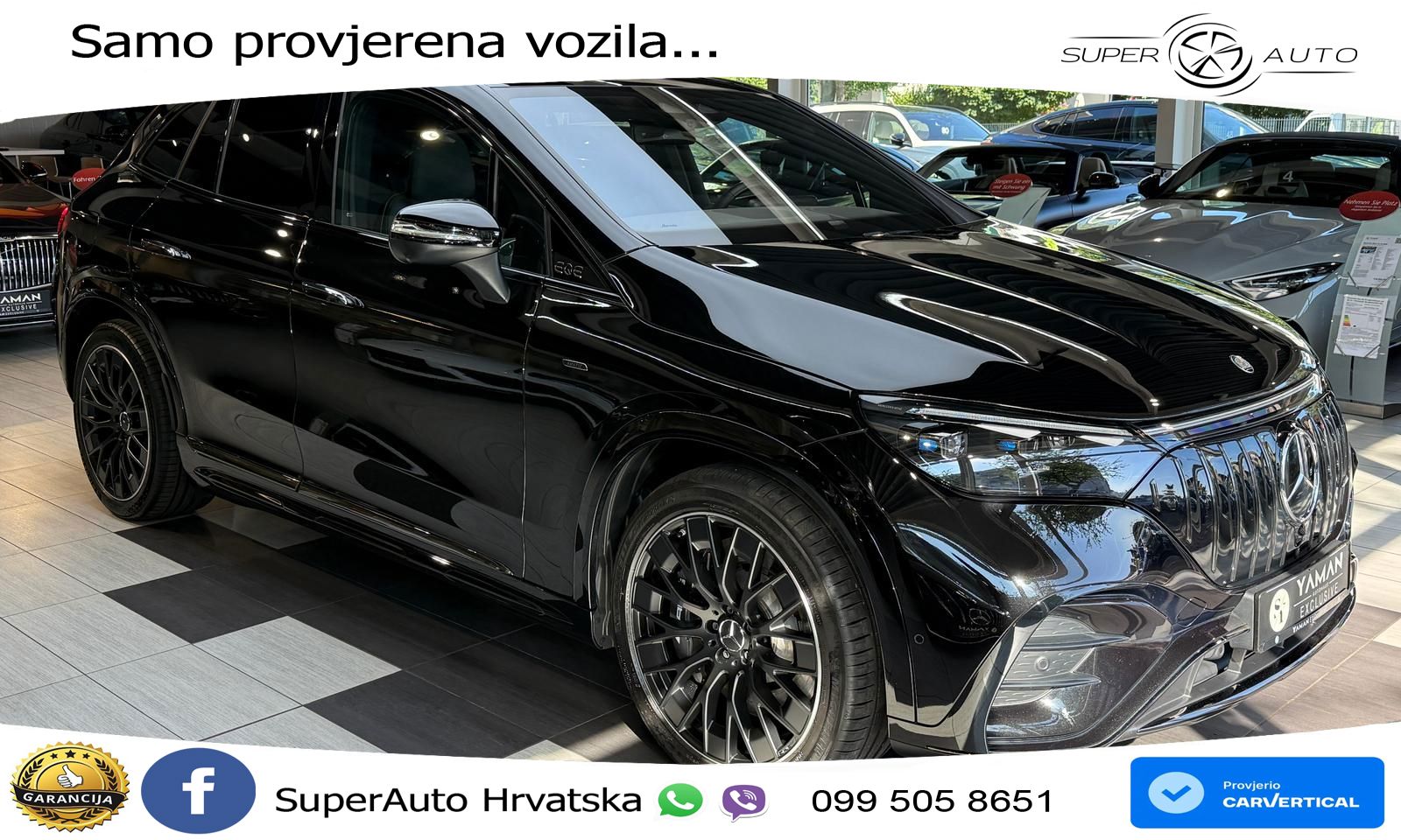 Mercedes EQE SUV AMG 43 100 kWh (476 KS) 4MATIC ACC+HEAD+GR SJED+360+PANO