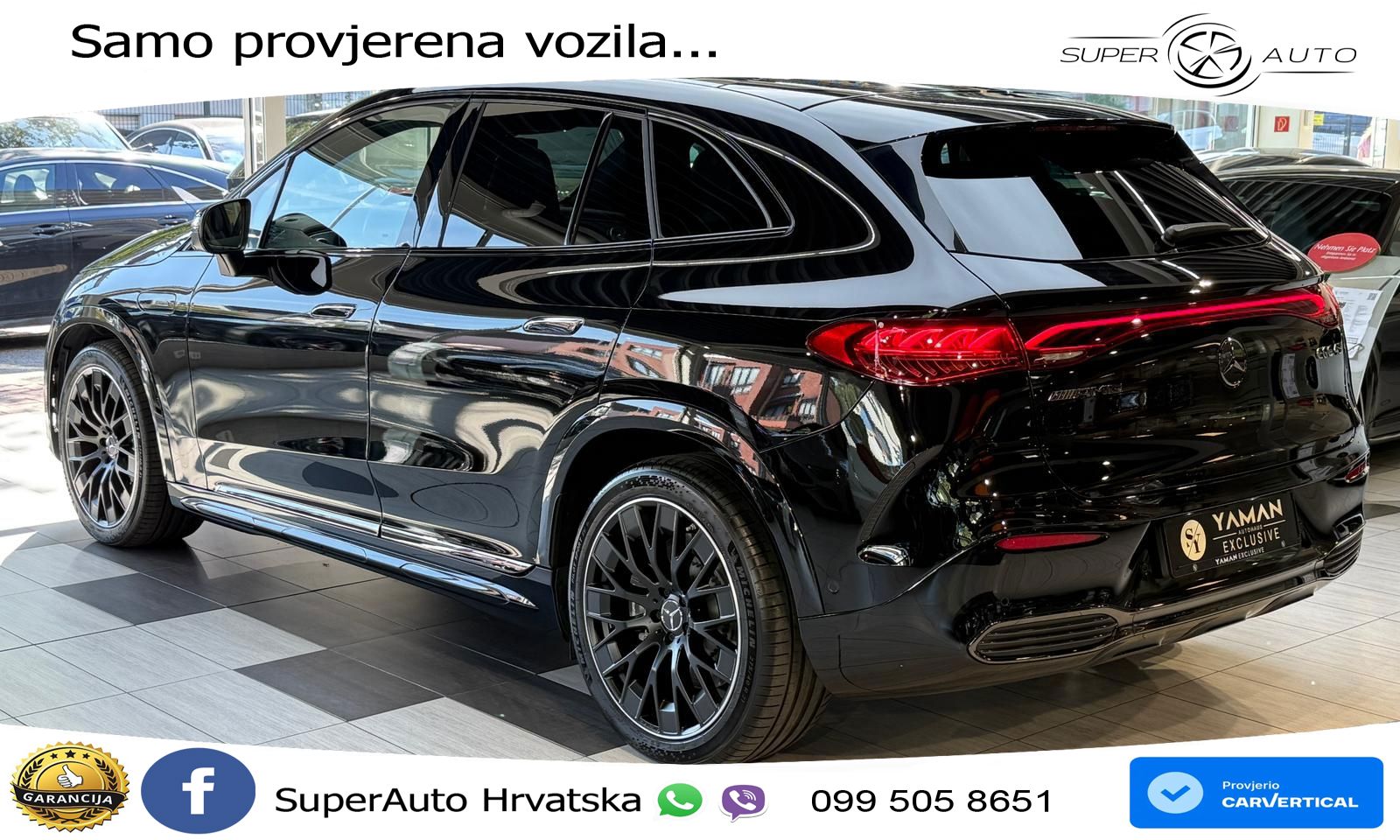 Mercedes EQE SUV AMG 43 100 kWh (476 KS) 4MATIC ACC+HEAD+GR SJED+360+PANO