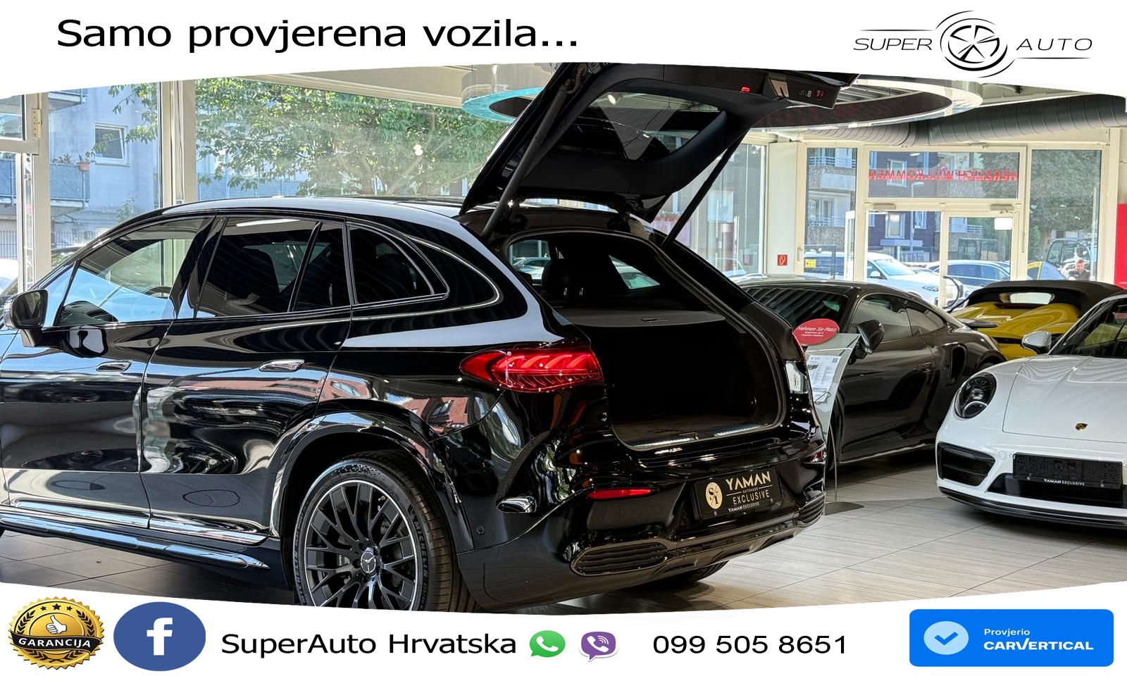 Mercedes EQE SUV AMG 43 100 kWh (476 KS) 4MATIC ACC+HEAD+GR SJED+360+PANO