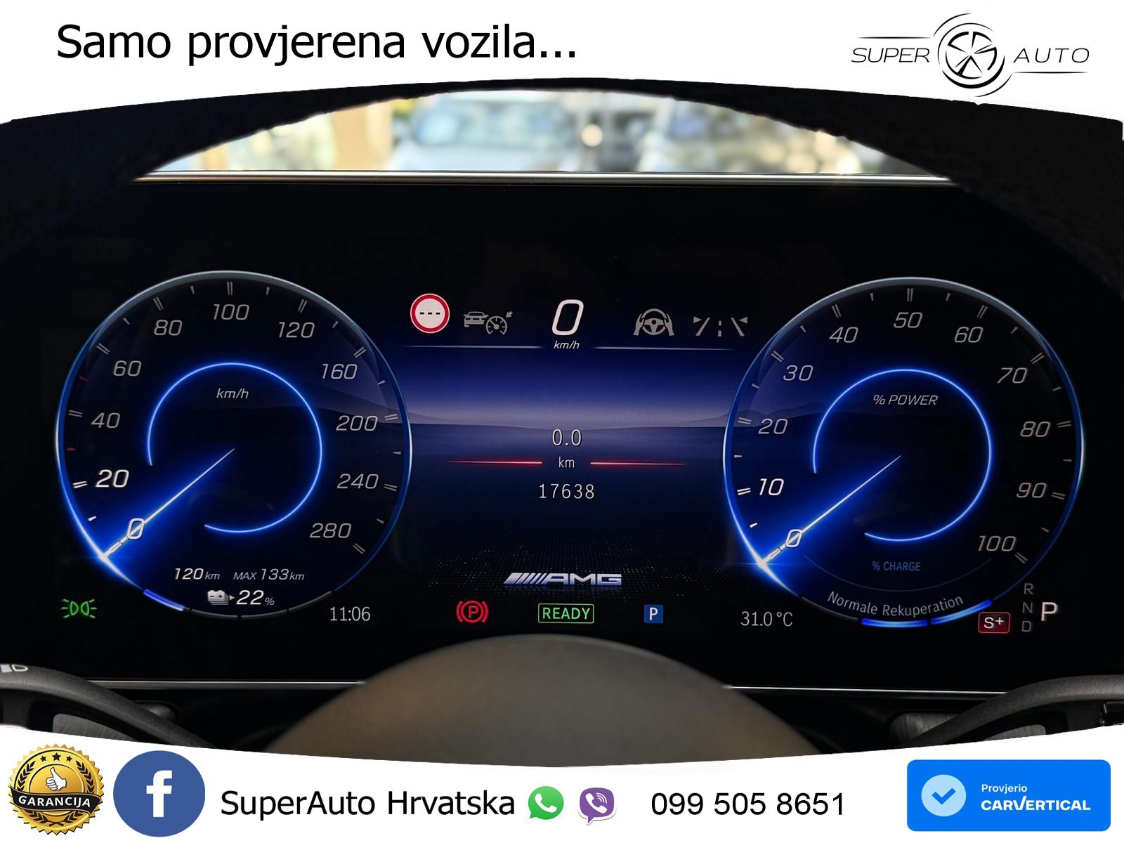 Mercedes EQE SUV AMG 43 100 kWh (476 KS) 4MATIC ACC+HEAD+GR SJED+360+PANO