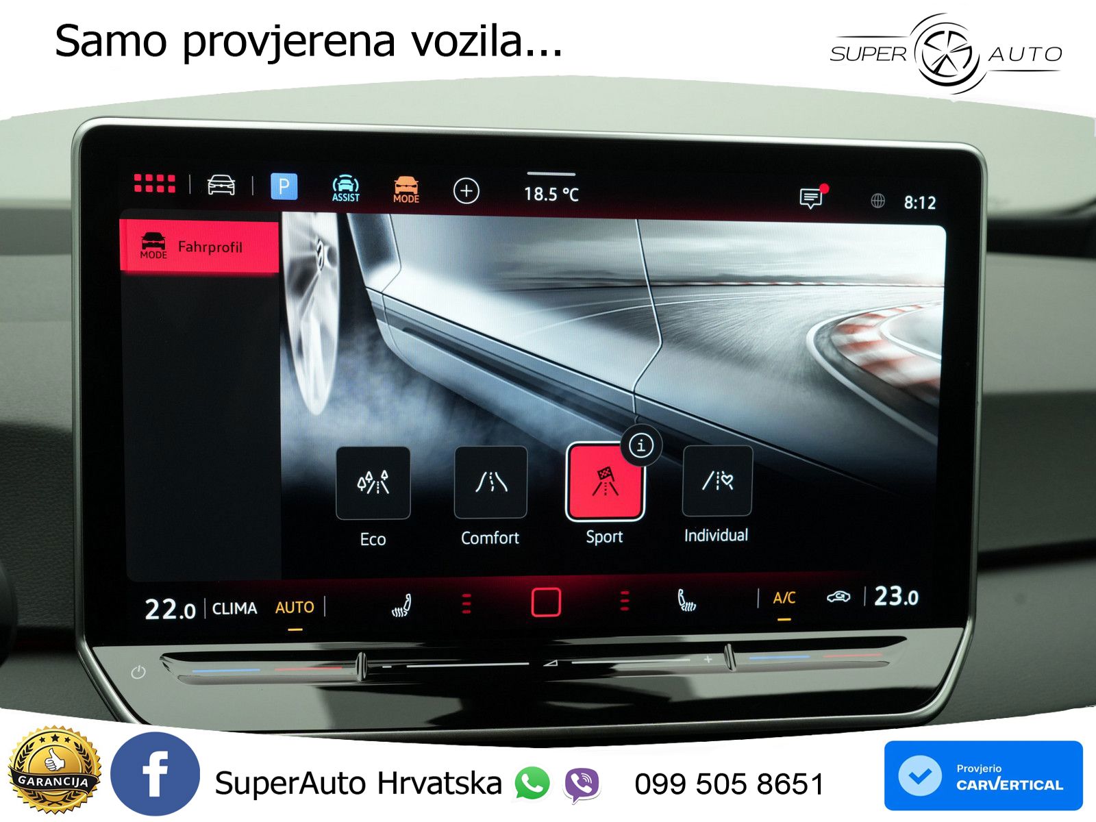 Volkswagen ID.3 GTX Performance 84 kWh (326 KS) LED+GR SJED+ACC