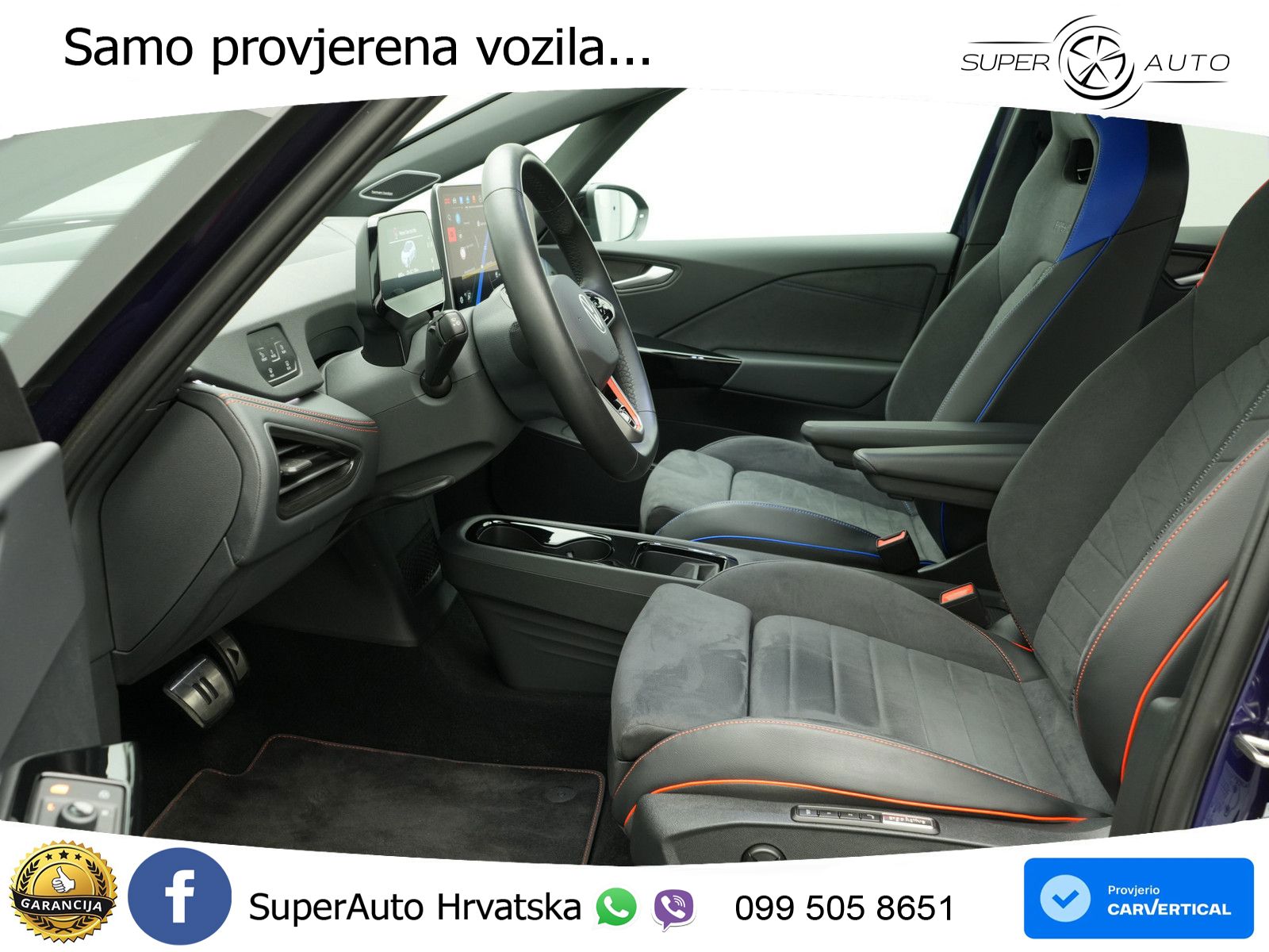 Volkswagen ID.3 GTX Performance 84 kWh (326 KS) LED+GR SJED+ACC