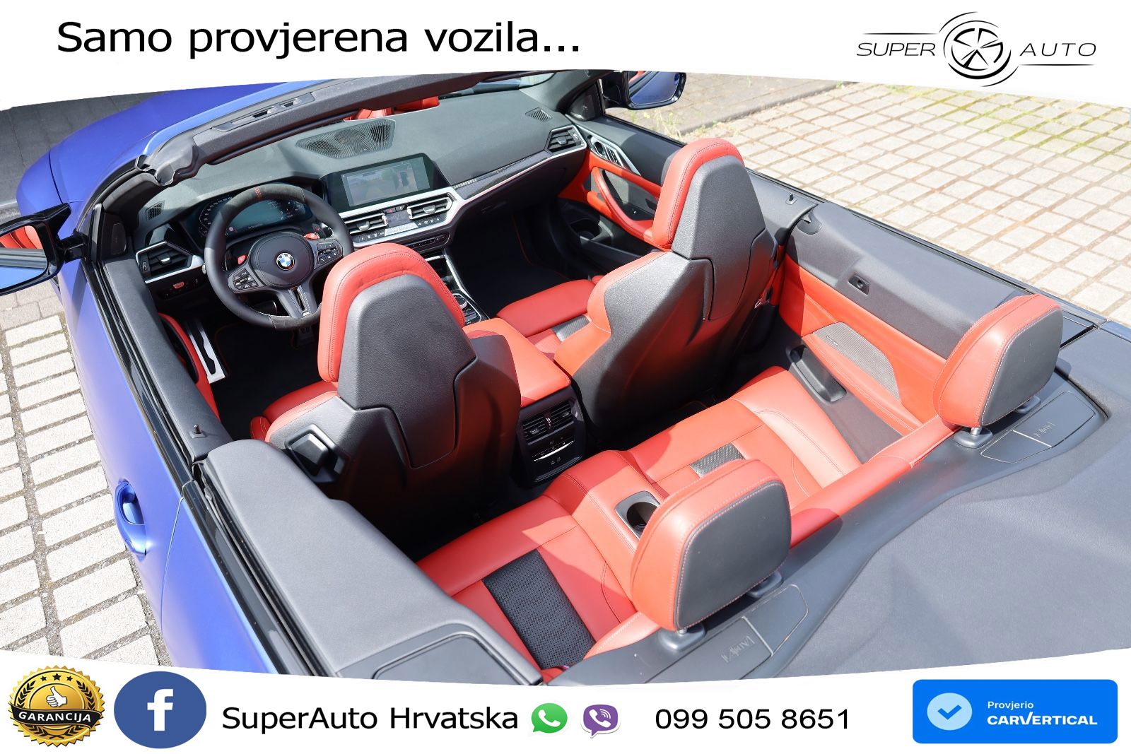 BMW M4 Convertible Competition 3.0 (510 KS) xDrive Steptronic LED+GR SJED+ACC