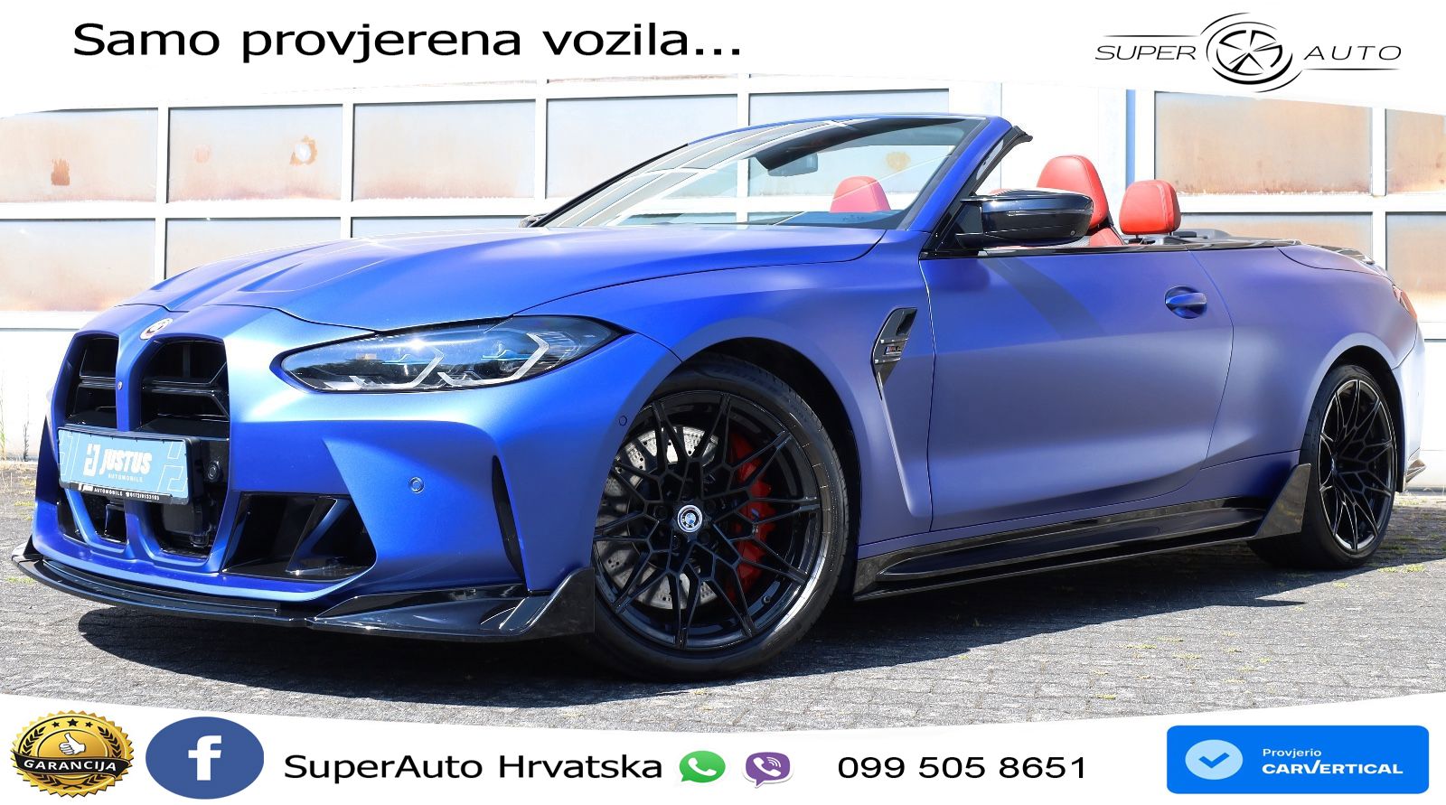BMW M4 Convertible Competition 3.0 (510 KS) xDrive Steptronic LED+GR SJED+ACC