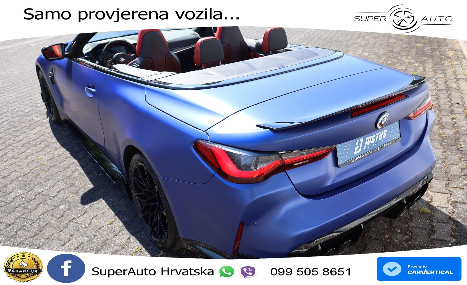 BMW M4 Convertible Competition 3.0 (510 KS) xDrive Steptronic LED+GR SJED+ACC