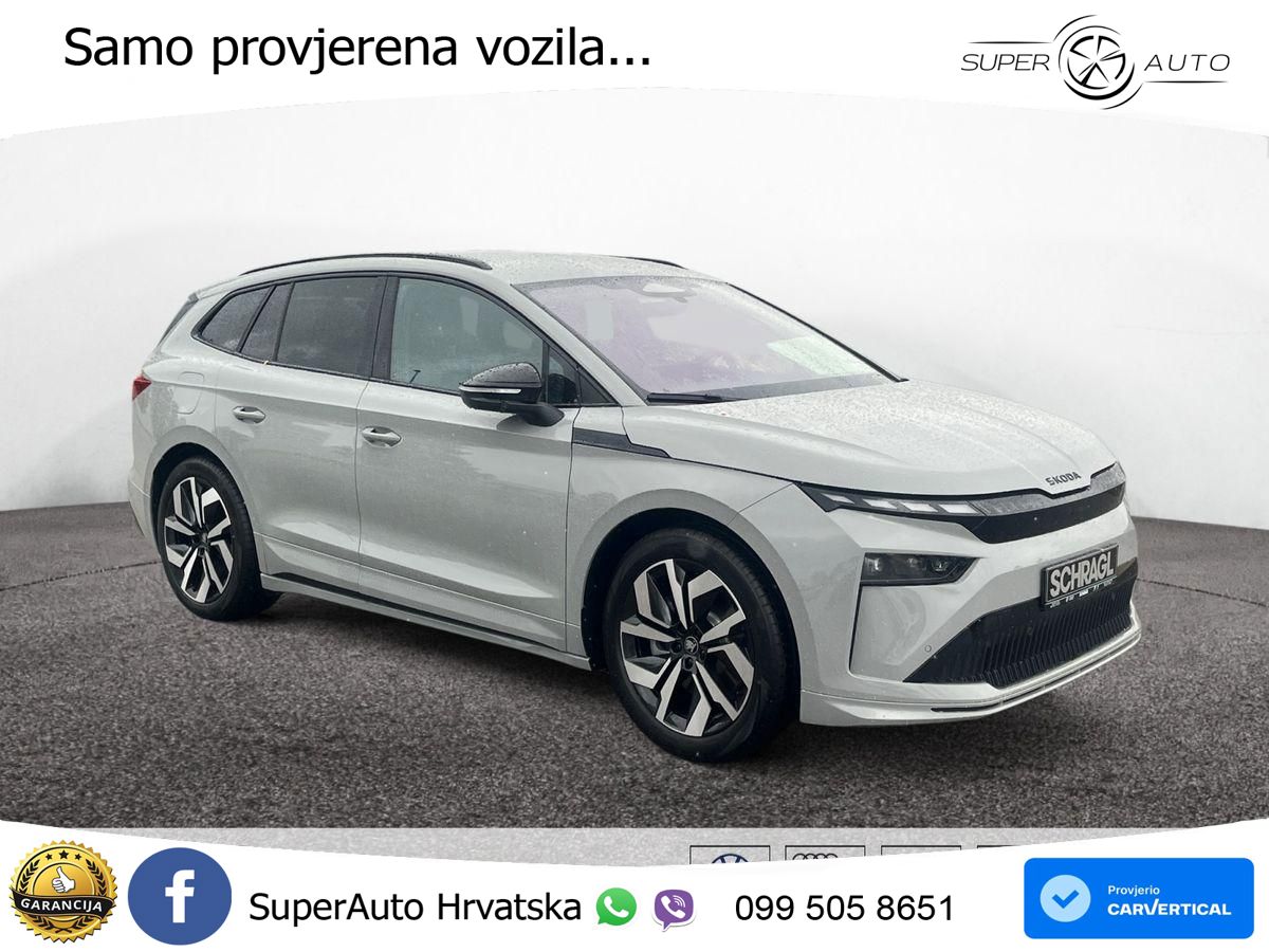 Škoda Enyaq 85 82 kWh (286 KS) SportLine LED+GR SJED+ACC