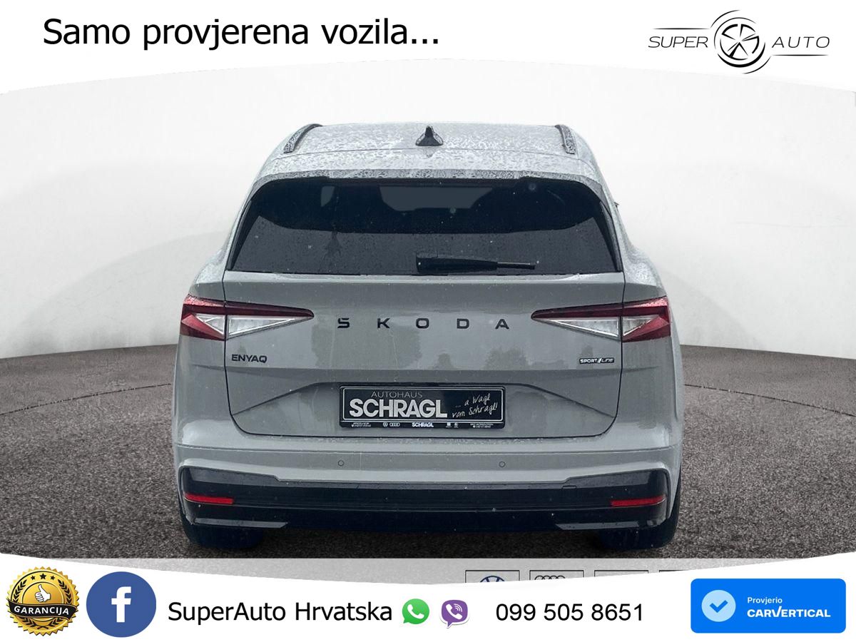 Škoda Enyaq 85 82 kWh (286 KS) SportLine LED+GR SJED+ACC