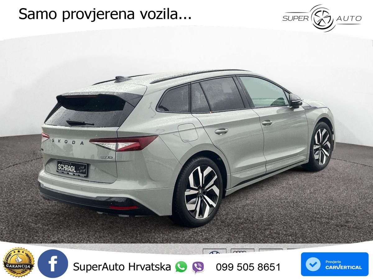Škoda Enyaq 85 82 kWh (286 KS) SportLine LED+GR SJED+ACC