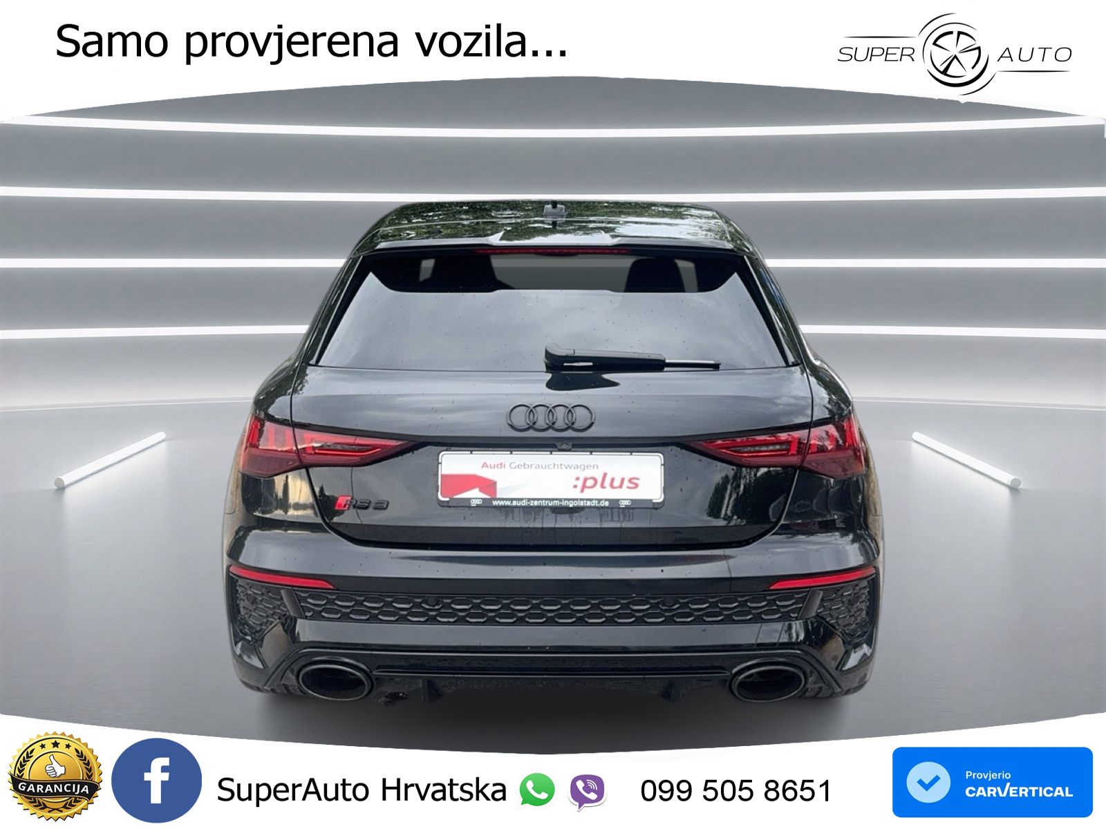 Audi RS3 Sportback 2.5 TFSI (400 KS) quattro S tronic LED+GR SJED+ACC