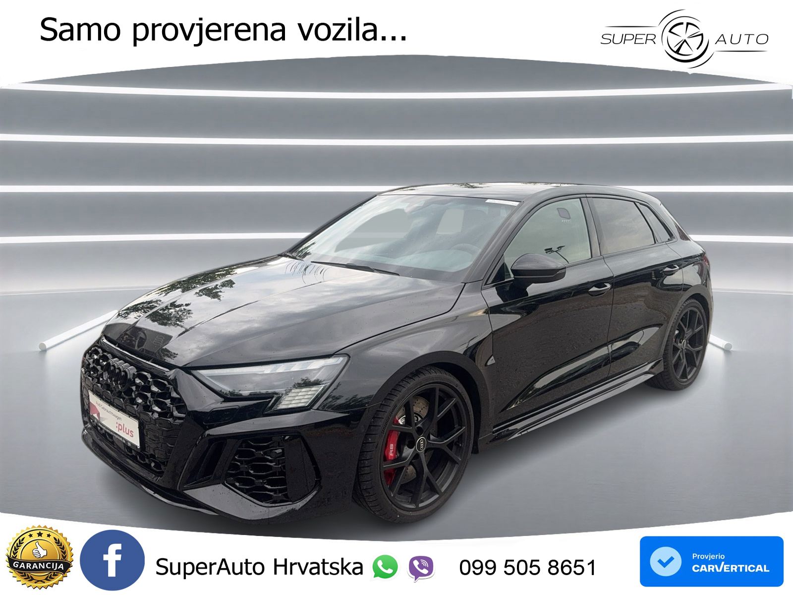 Audi RS3 Sportback 2.5 TFSI (400 KS) quattro S tronic LED+GR SJED+ACC