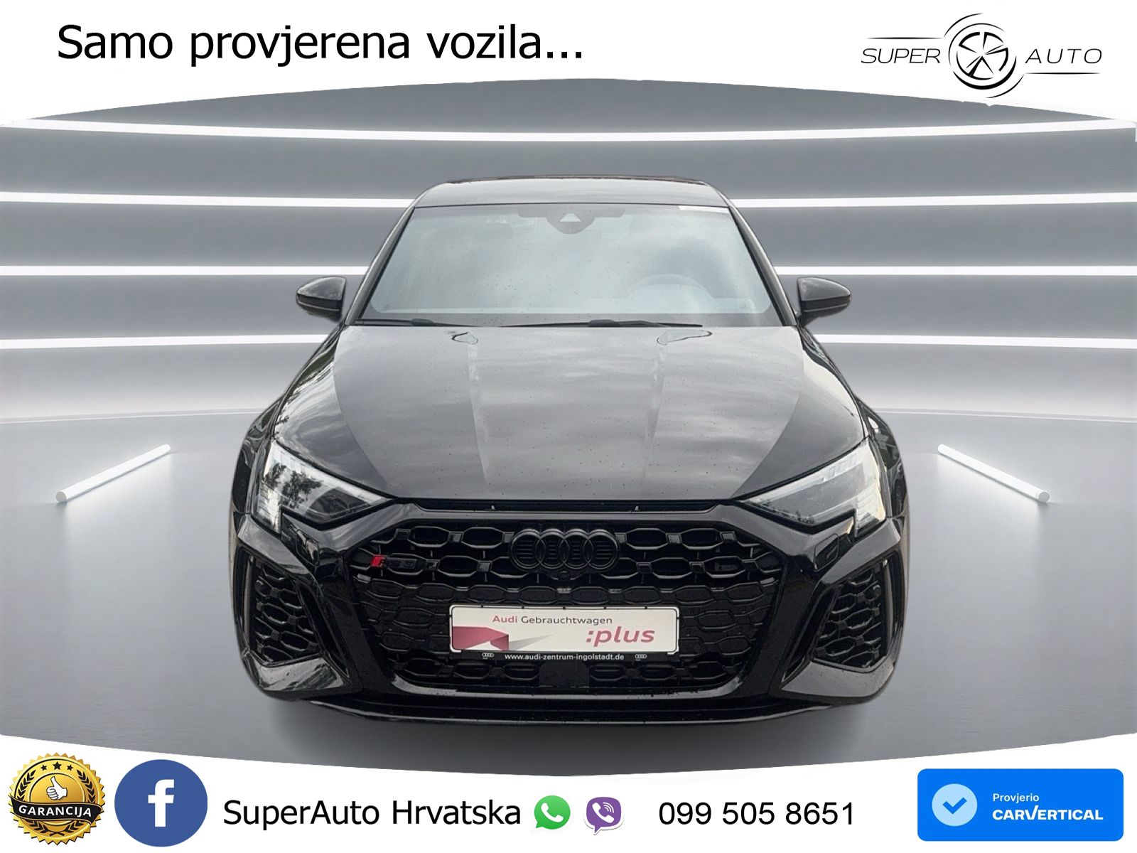 Audi RS3 Sportback 2.5 TFSI (400 KS) quattro S tronic LED+GR SJED+ACC