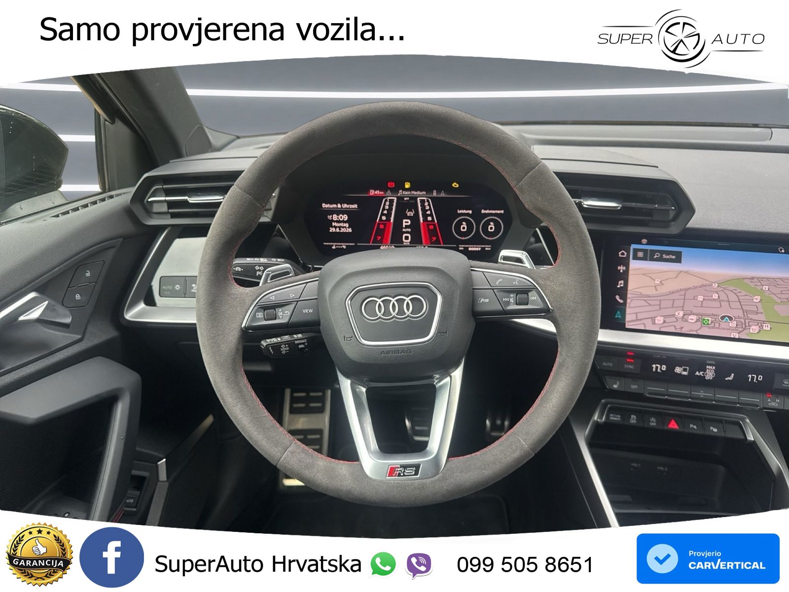 Audi RS3 Sportback 2.5 TFSI (400 KS) quattro S tronic LED+GR SJED+ACC