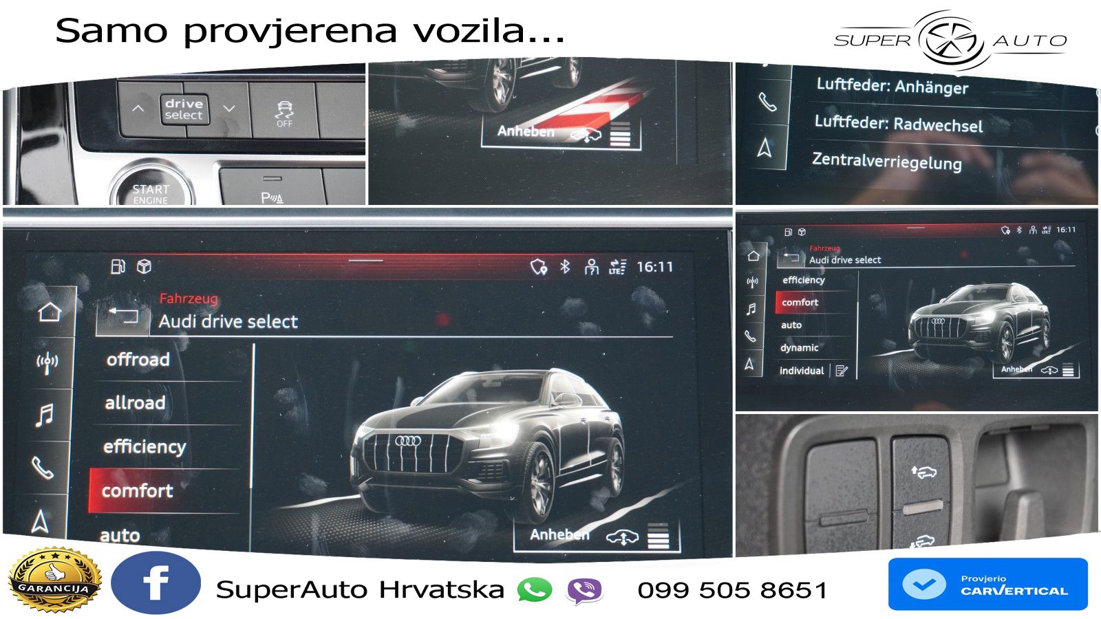 Audi Q8 60 TFSIe V6 (462 KS) quattro Tiptronic S line