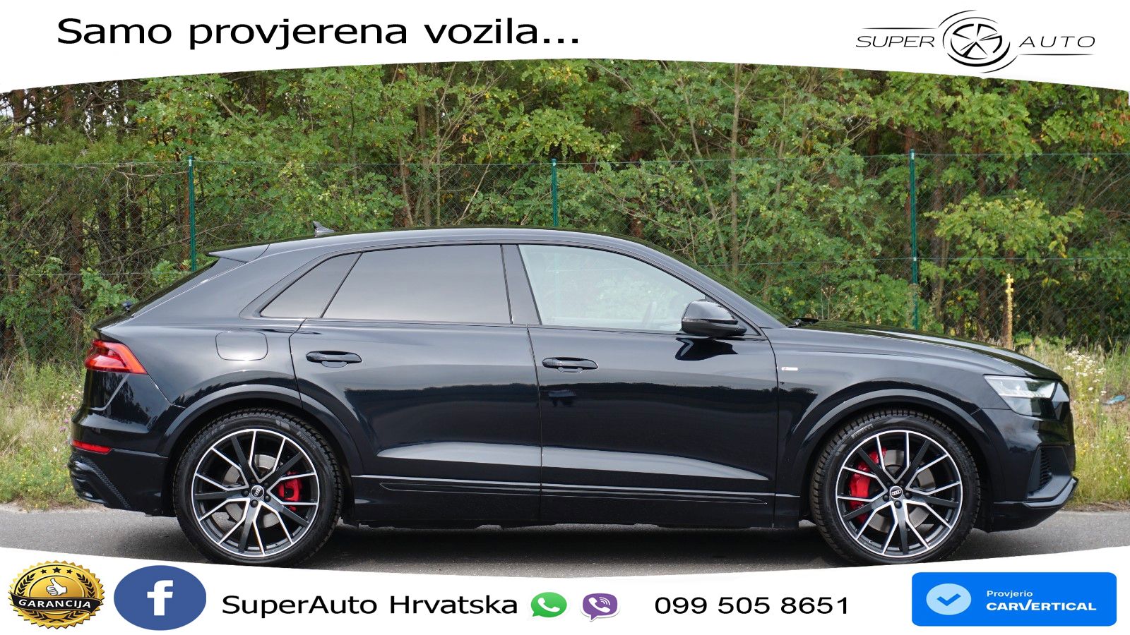 Audi Q8 60 TFSIe V6 (462 KS) quattro Tiptronic S line