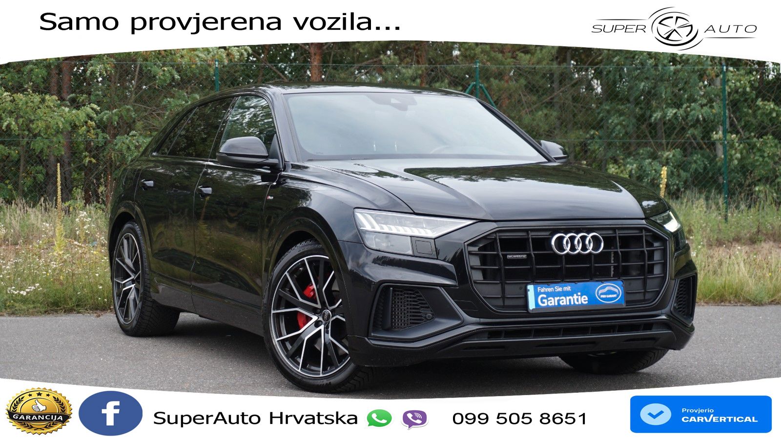 Audi Q8 60 TFSIe V6 (462 KS) quattro Tiptronic S line