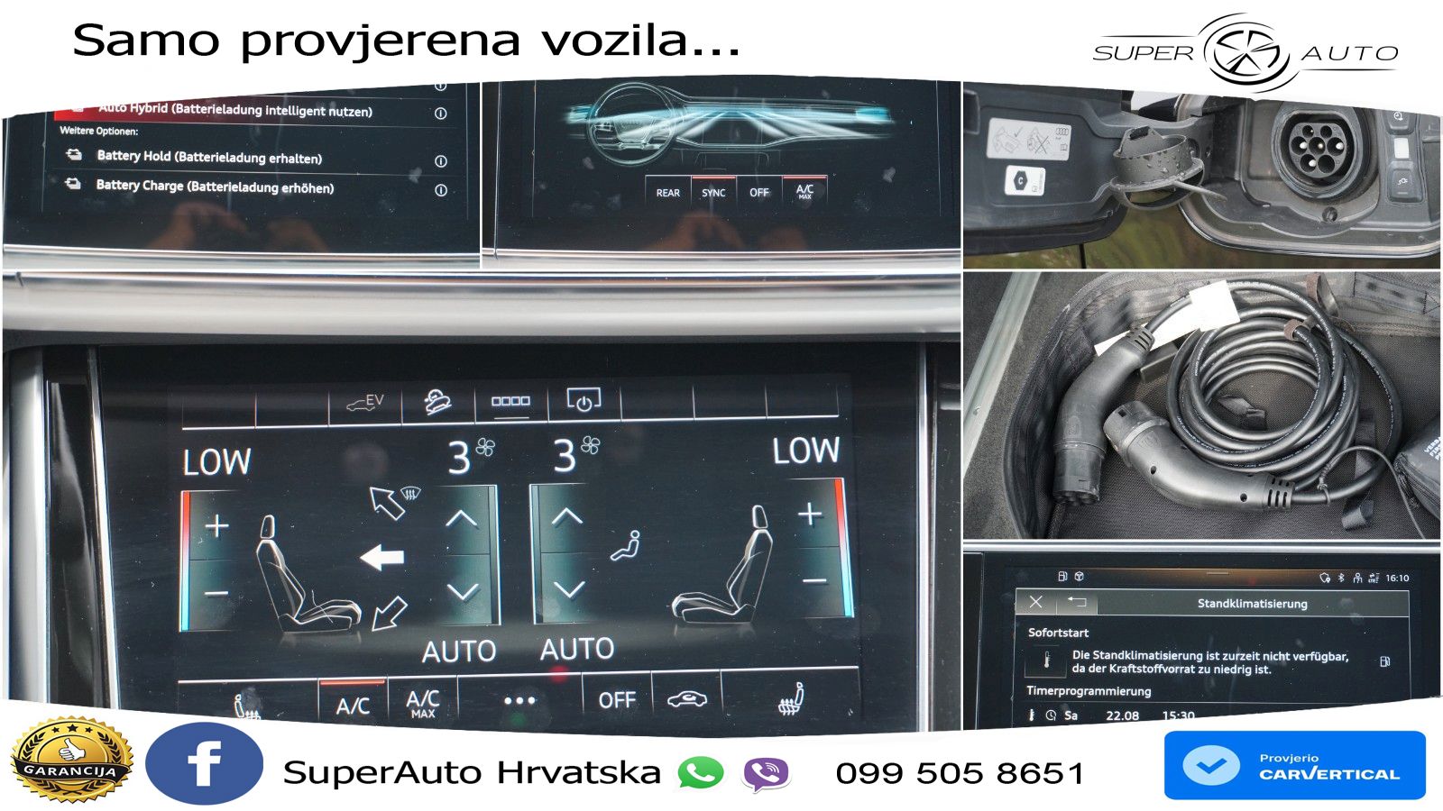 Audi Q8 60 TFSIe V6 (462 KS) quattro Tiptronic S line