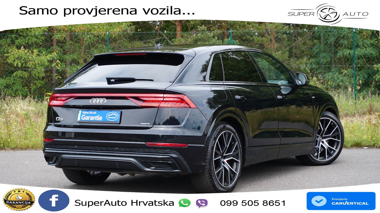 Audi Q8 60 TFSIe V6 (462 KS) quattro Tiptronic S line
