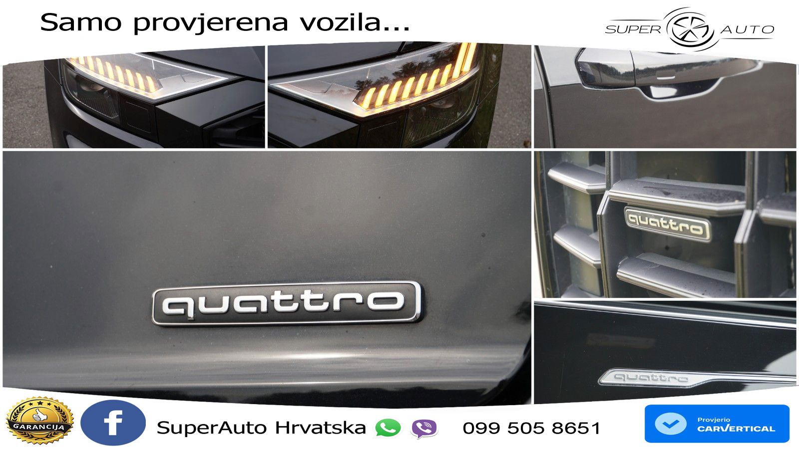 Audi Q8 60 TFSIe V6 (462 KS) quattro Tiptronic S line