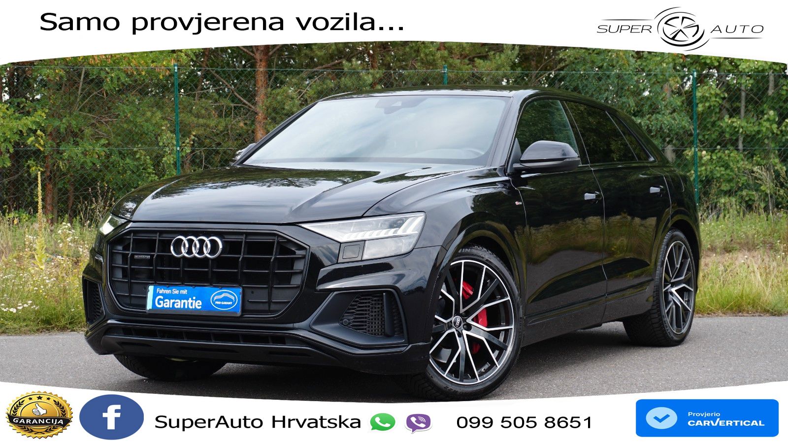 Audi Q8 60 TFSIe V6 (462 KS) quattro Tiptronic S line
