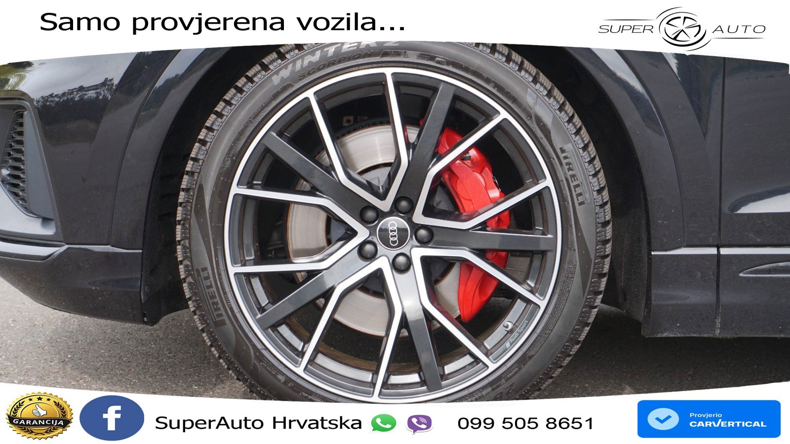 Audi Q8 60 TFSIe V6 (462 KS) quattro Tiptronic S line