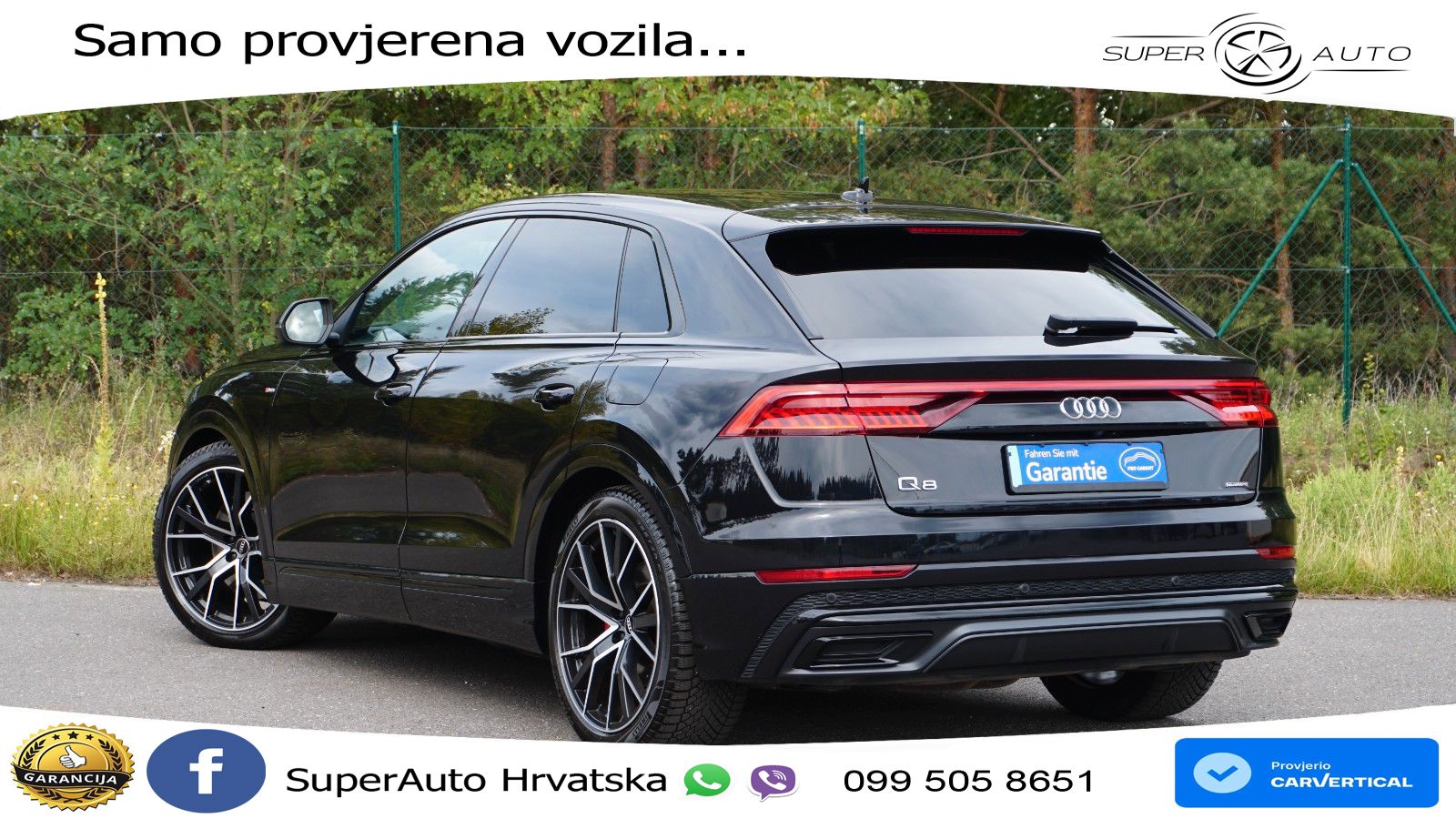 Audi Q8 60 TFSIe V6 (462 KS) quattro Tiptronic S line