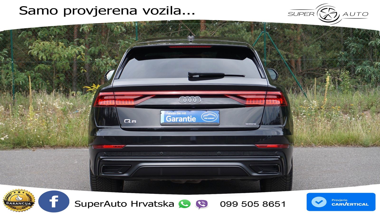 Audi Q8 60 TFSIe V6 (462 KS) quattro Tiptronic S line