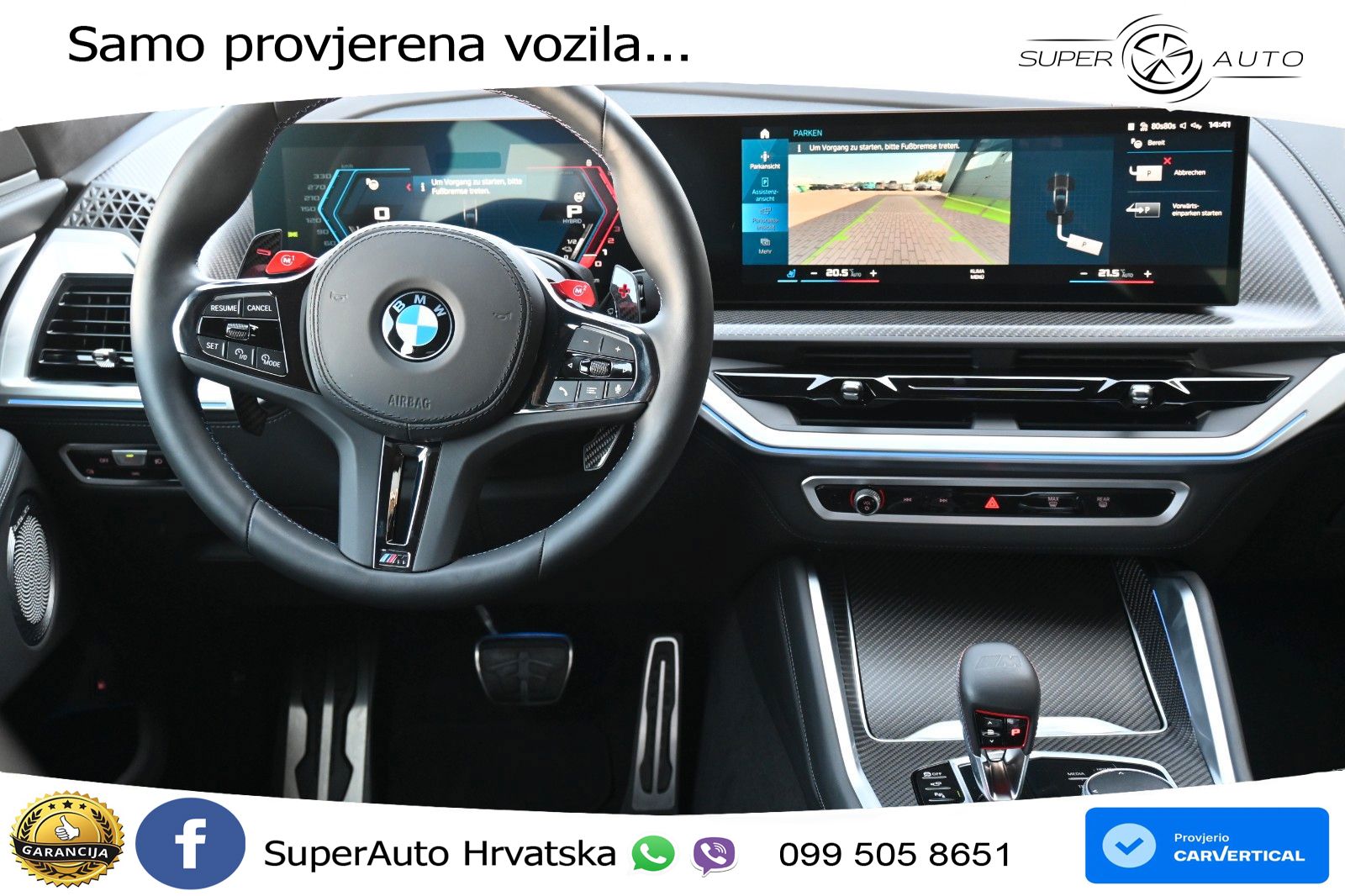 BMW XM 4.4 V8 (653 KS) xDrive Steptronic LED+GR SJED+ACC