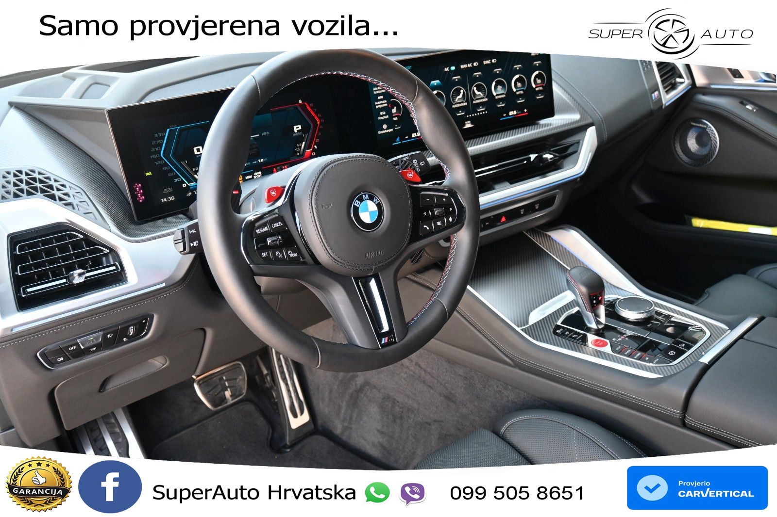 BMW XM 4.4 V8 (653 KS) xDrive Steptronic LED+GR SJED+ACC