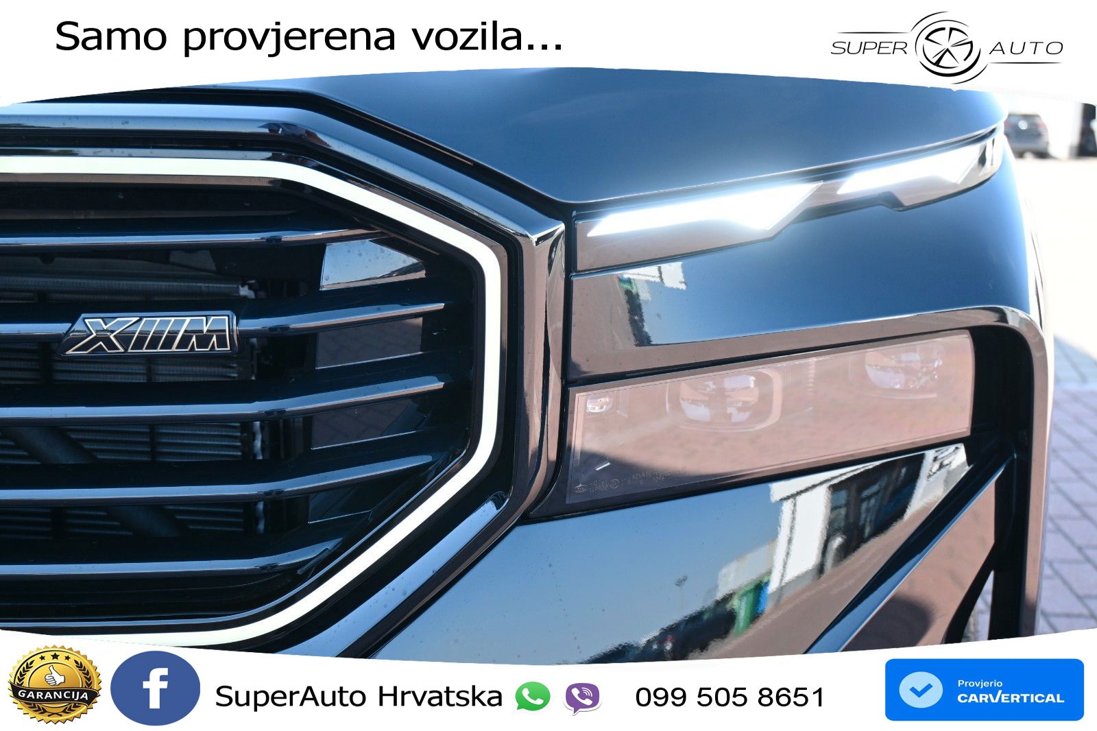 BMW XM 4.4 V8 (653 KS) xDrive Steptronic LED+GR SJED+ACC