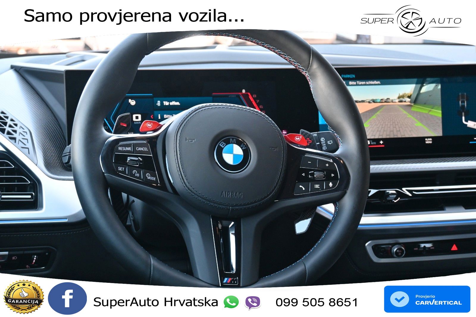 BMW XM 4.4 V8 (653 KS) xDrive Steptronic LED+GR SJED+ACC