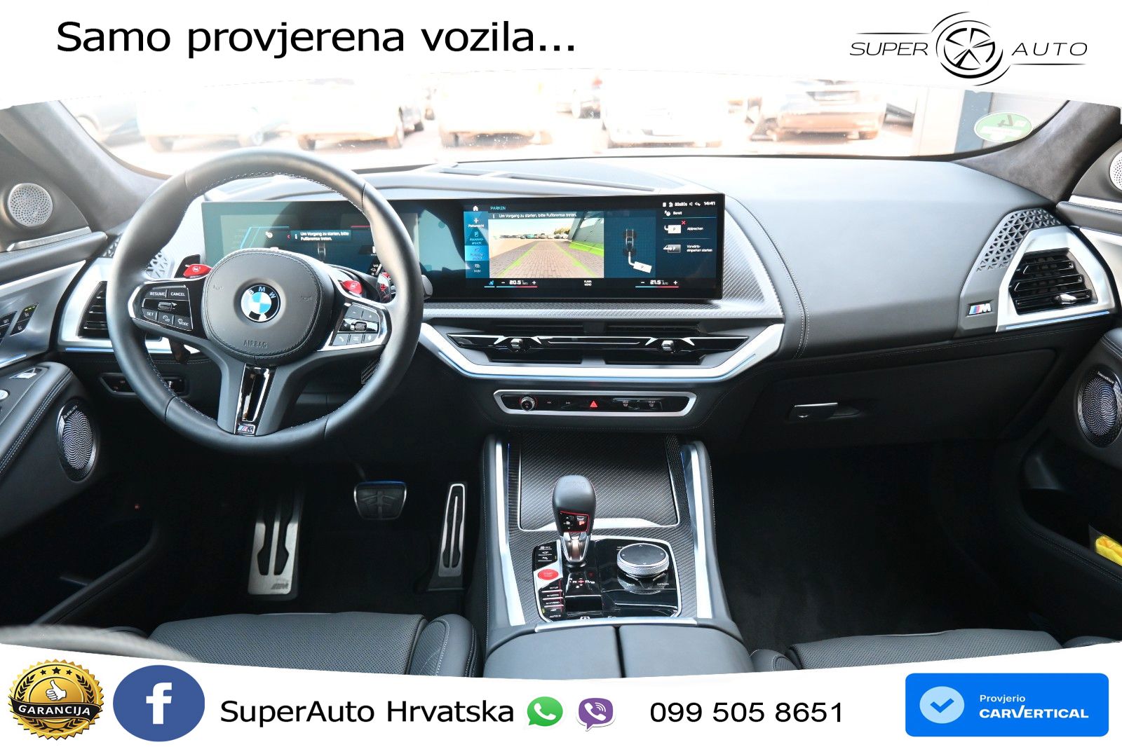 BMW XM 4.4 V8 (653 KS) xDrive Steptronic LED+GR SJED+ACC