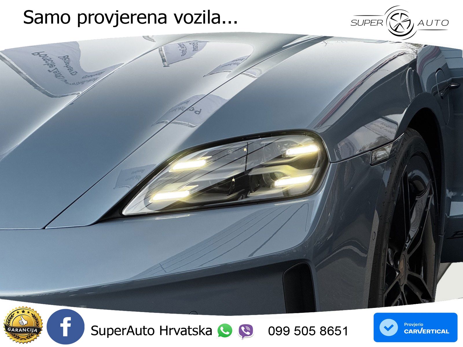 Porsche Taycan Sport Turismo 105 kWh (435 KS)