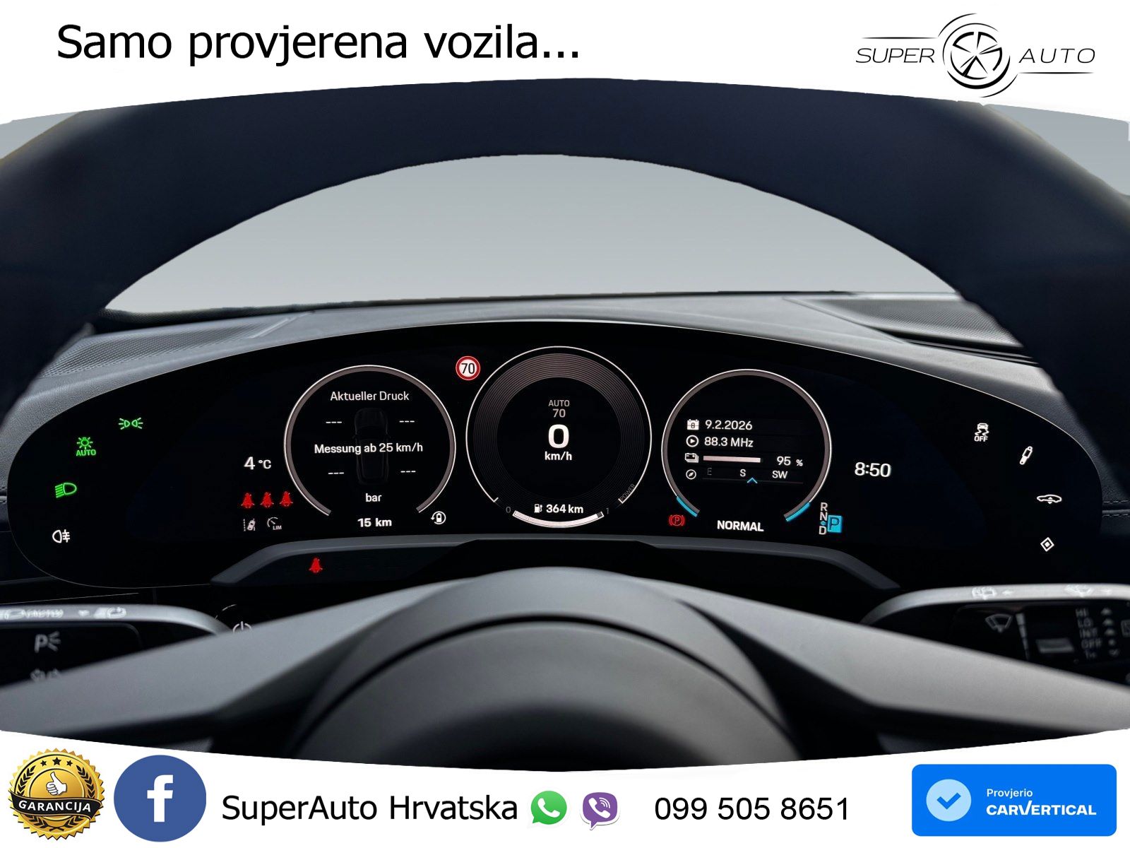 Porsche Taycan Sport Turismo 105 kWh (435 KS)