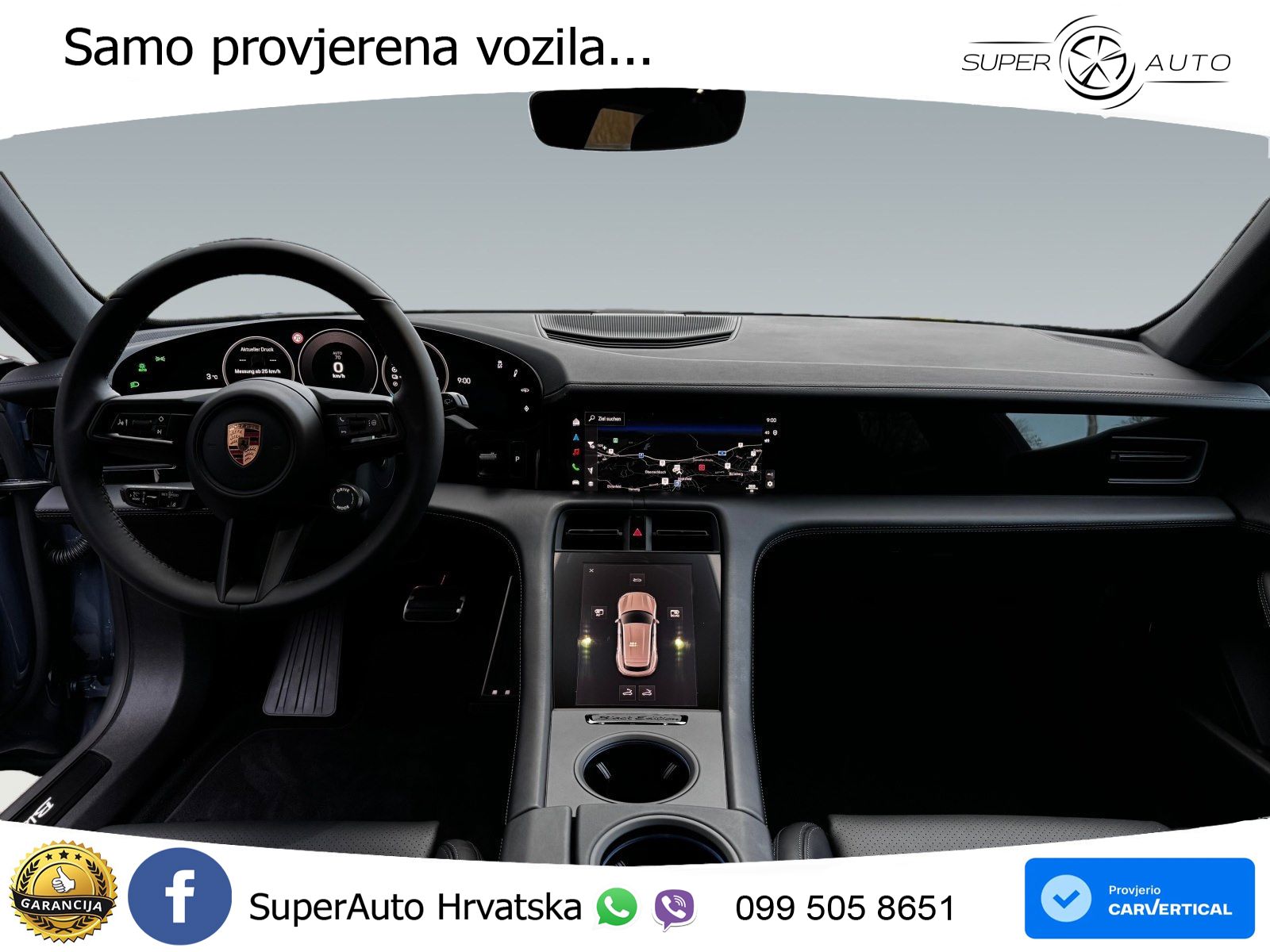 Porsche Taycan Sport Turismo 105 kWh (435 KS)