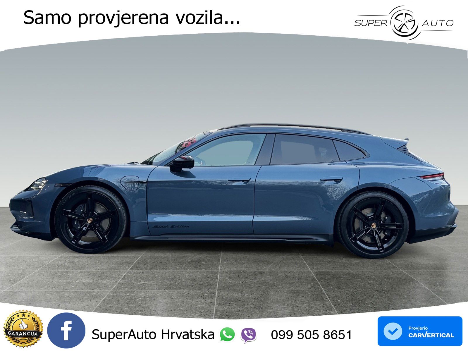 Porsche Taycan Sport Turismo 105 kWh (435 KS)