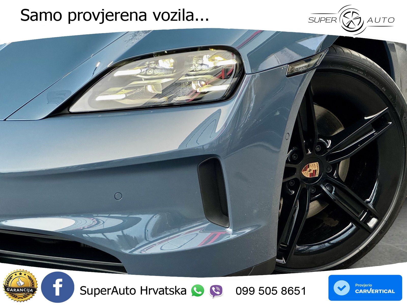 Porsche Taycan Sport Turismo 105 kWh (435 KS)