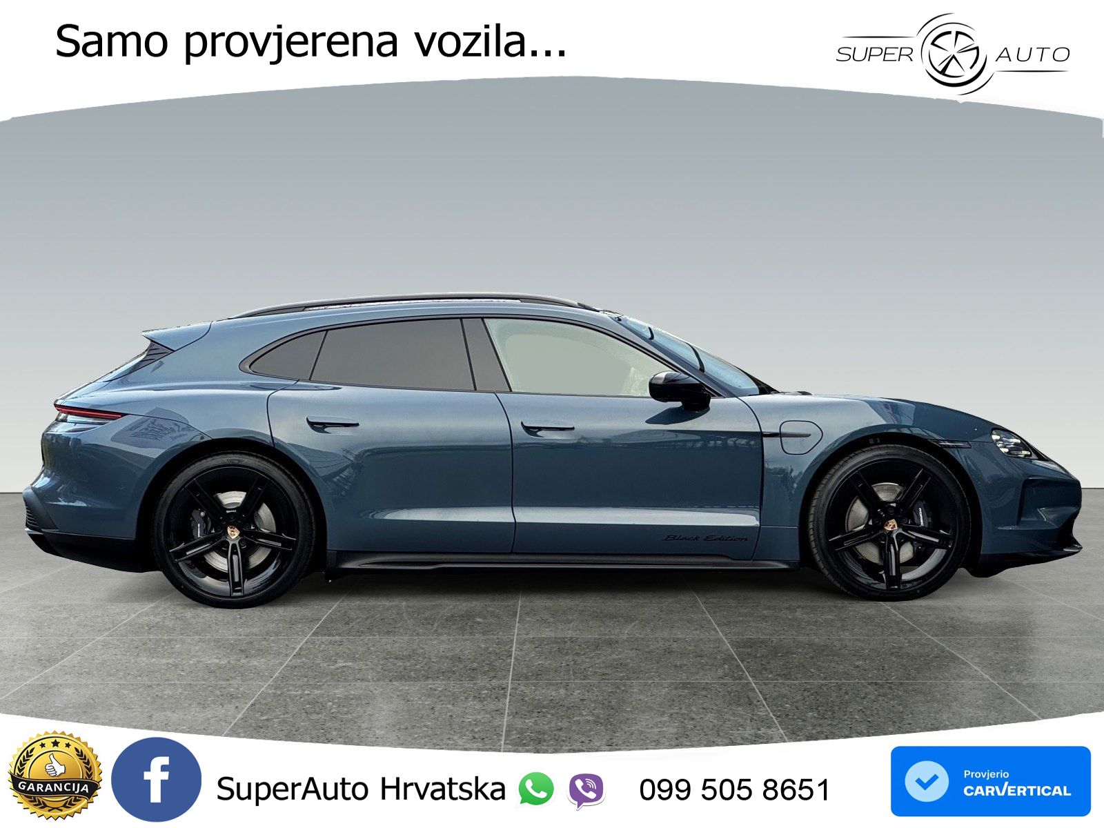 Porsche Taycan Sport Turismo 105 kWh (435 KS)