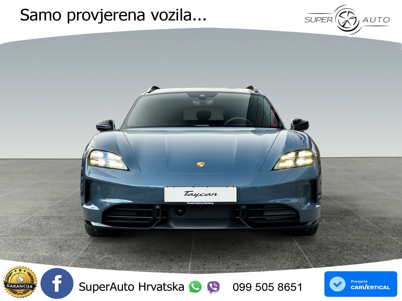 Porsche Taycan Sport Turismo 105 kWh (435 KS)