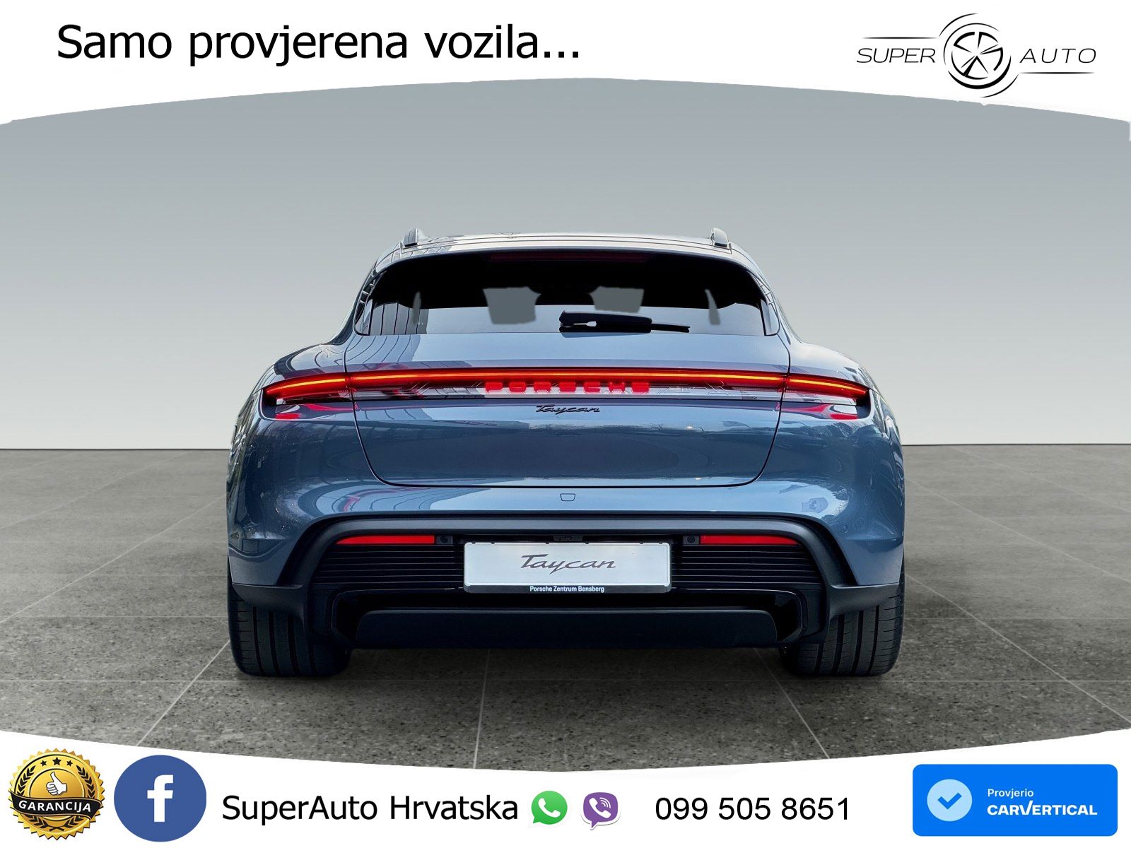 Porsche Taycan Sport Turismo 105 kWh (435 KS)