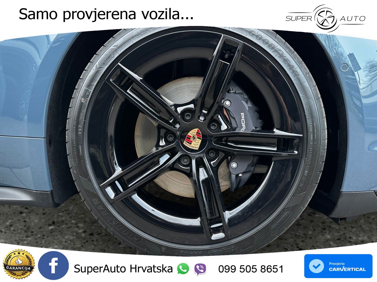 Porsche Taycan Sport Turismo 105 kWh (435 KS)