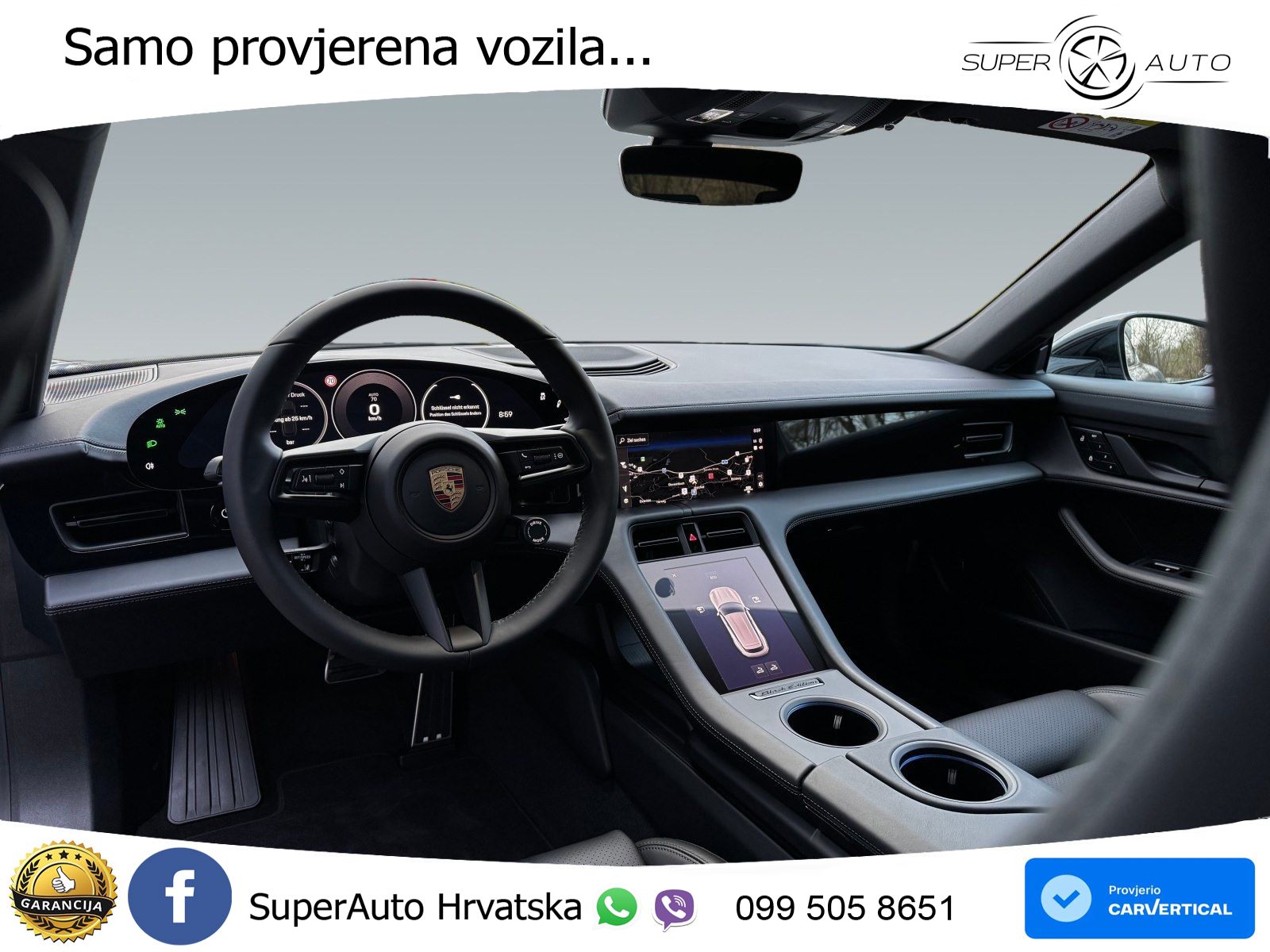 Porsche Taycan Sport Turismo 105 kWh (435 KS)