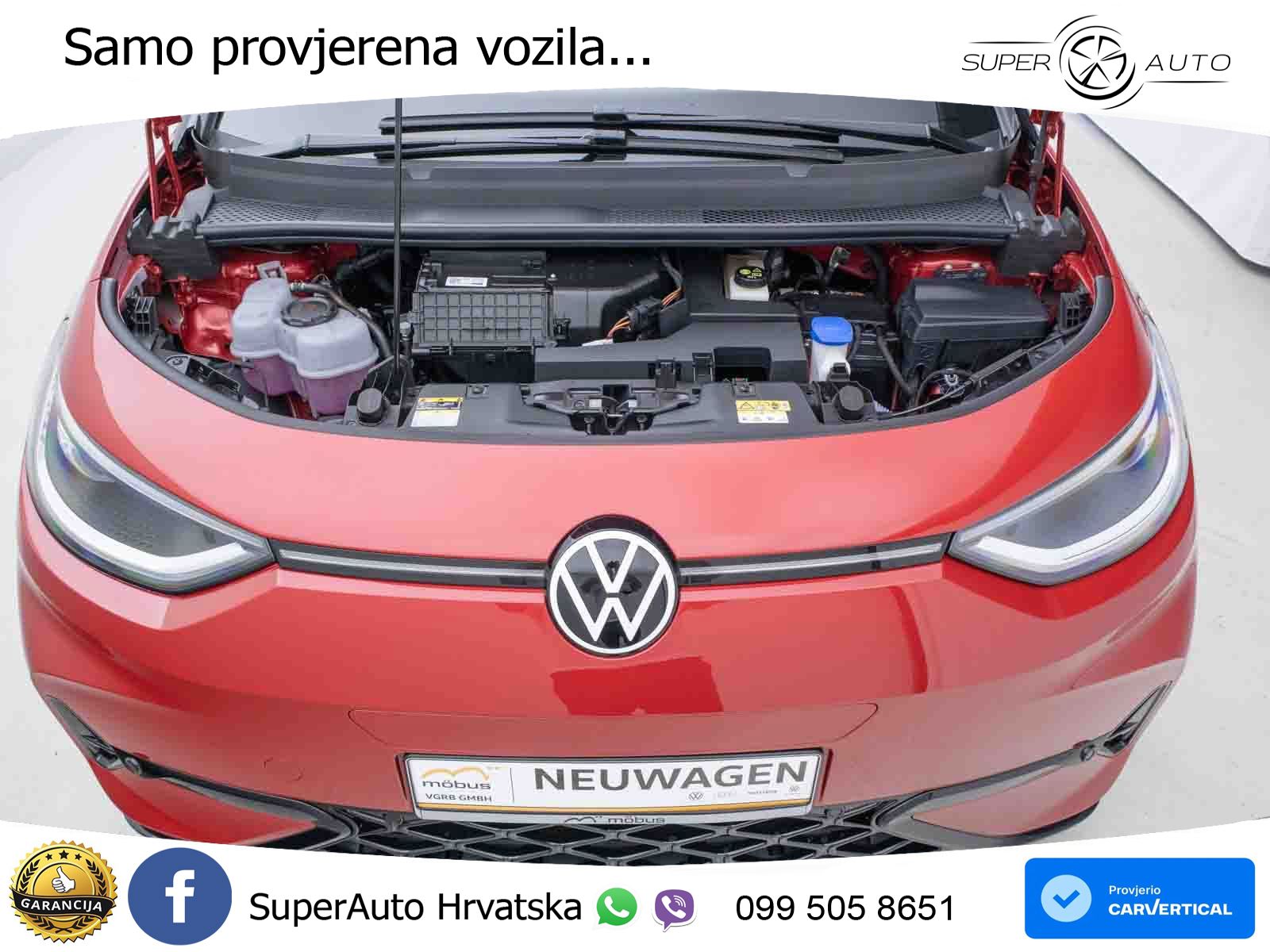 Volkswagen ID.3 GTX 84 kWh (286 KS) LED+GR SJED+ACC