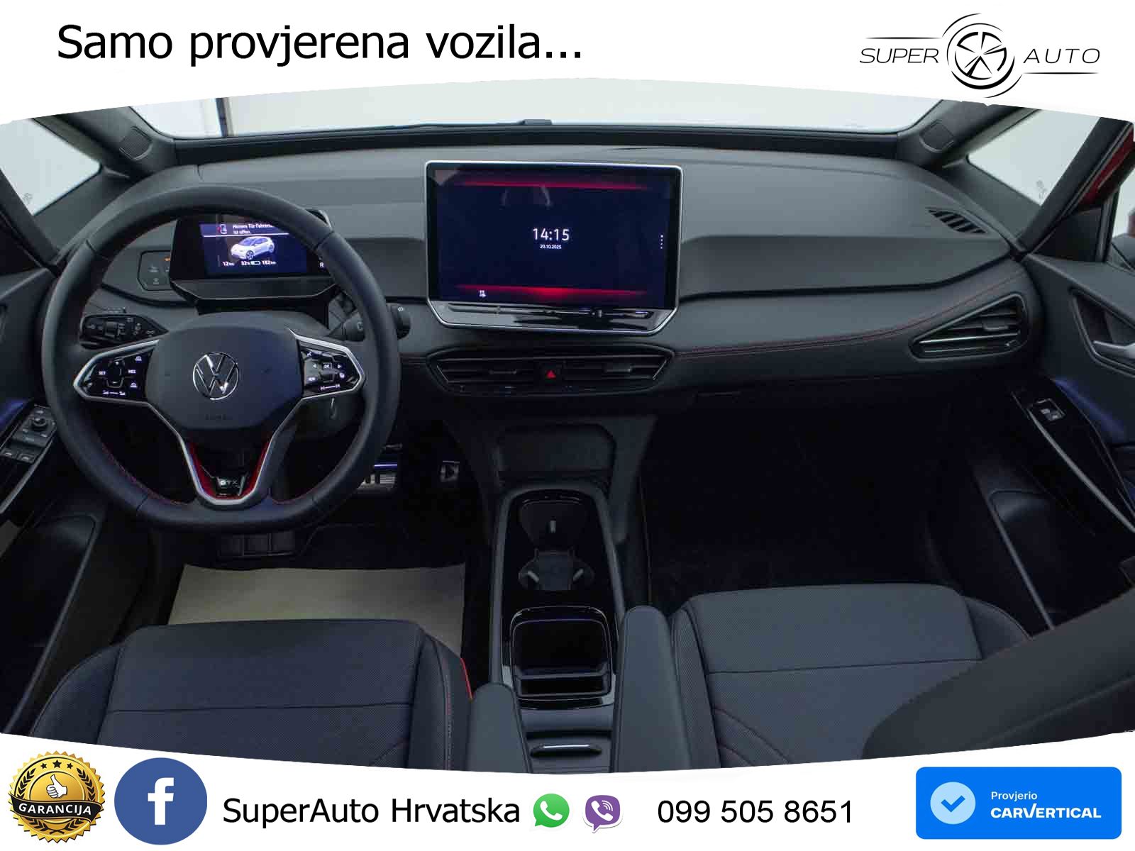 Volkswagen ID.3 GTX 84 kWh (286 KS) LED+GR SJED+ACC