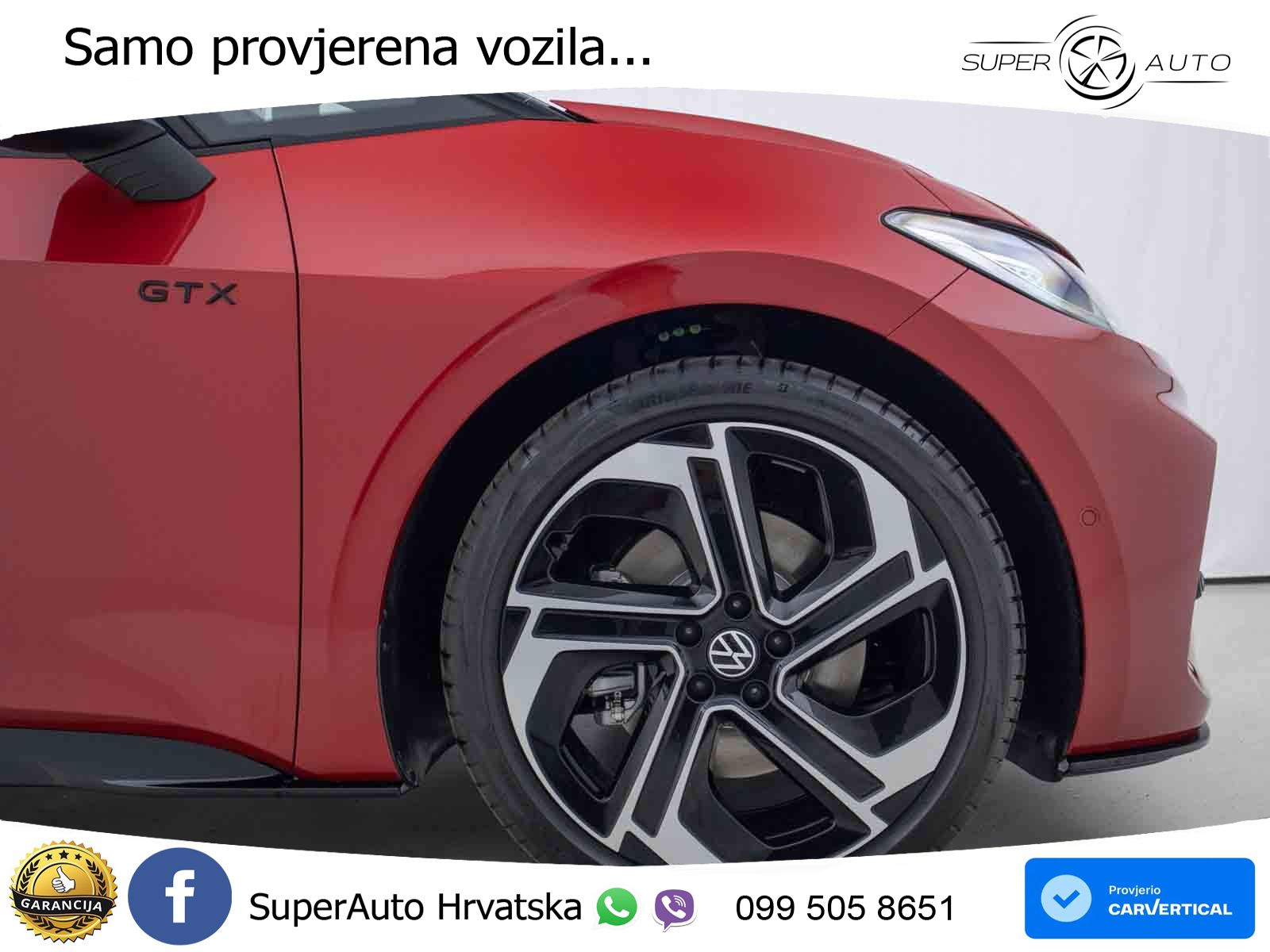 Volkswagen ID.3 GTX 84 kWh (286 KS) LED+GR SJED+ACC