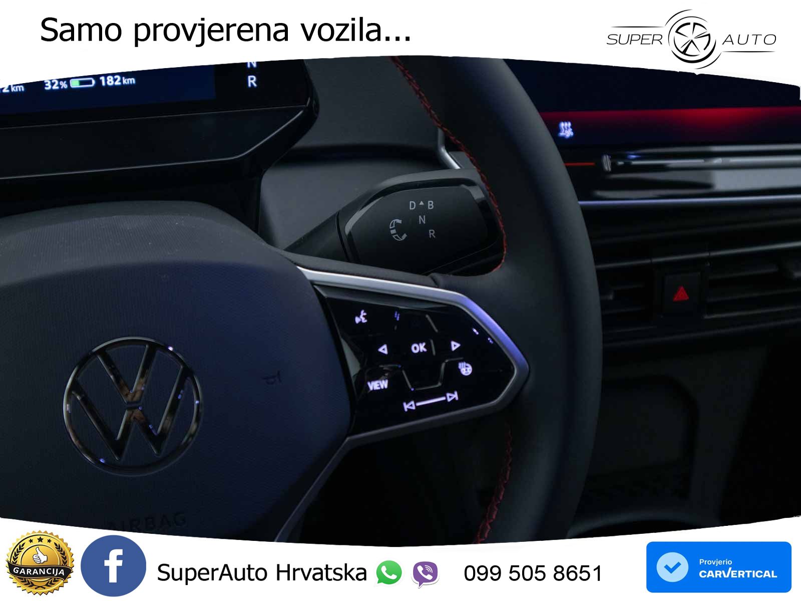 Volkswagen ID.3 GTX 84 kWh (286 KS) LED+GR SJED+ACC