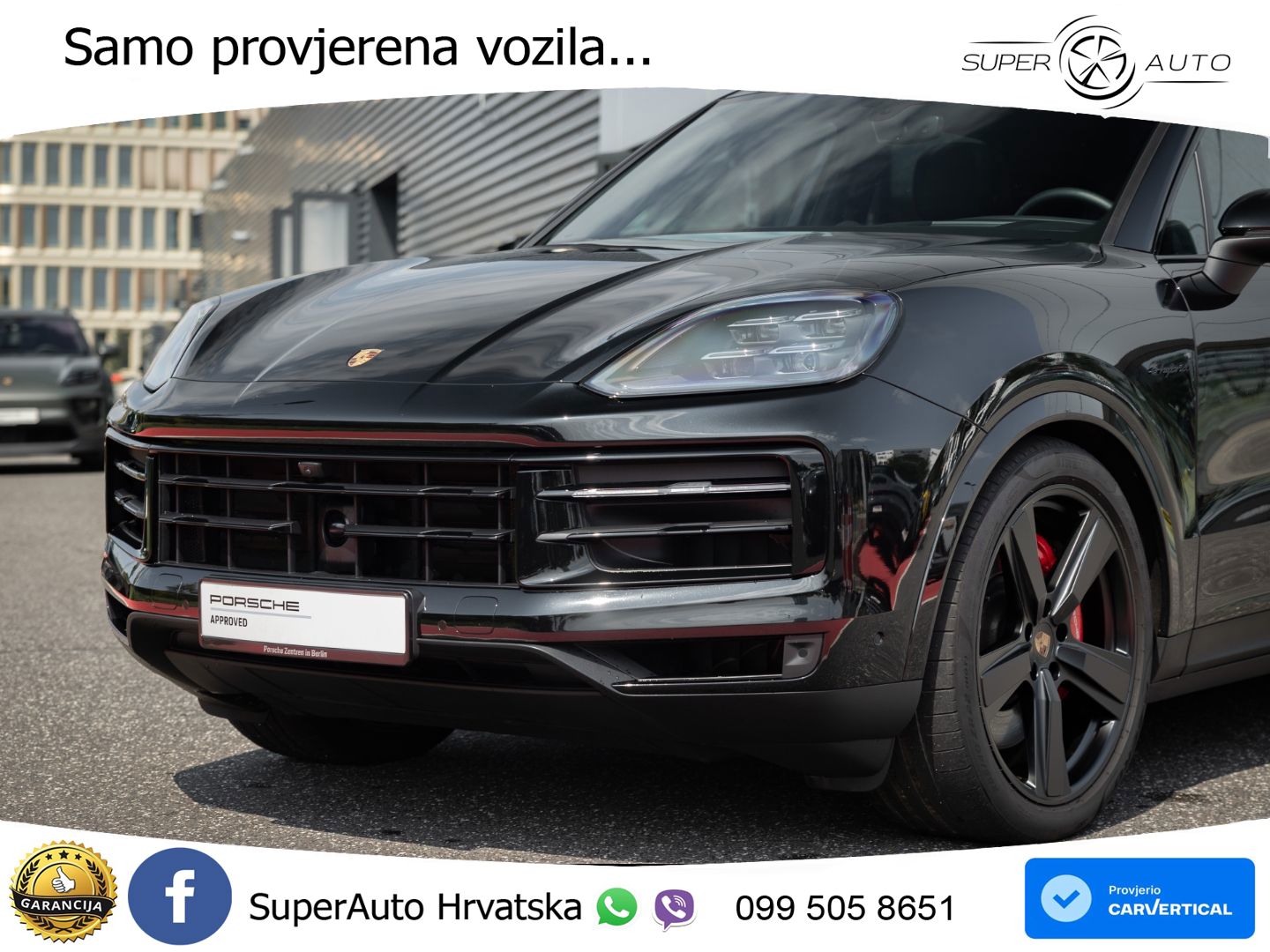 Porsche Cayenne S 3.0 V6 (519 KS) E-Hybrid Tiptronic S