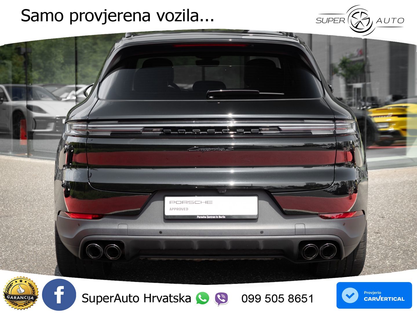 Porsche Cayenne S 3.0 V6 (519 KS) E-Hybrid Tiptronic S