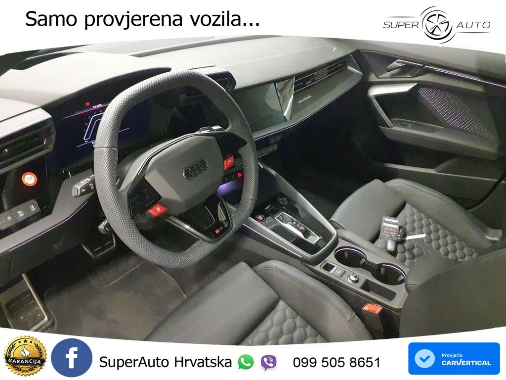 Audi RS3 Sedan 2.5 TFSI (400 KS) quattro S tronic LED+GR SJED+ACC